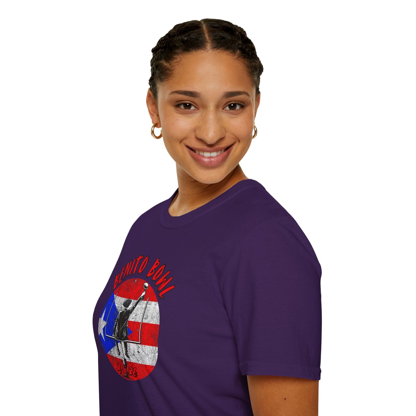 Benito Bowl 2/8/26 T-Shirt – Puerto Rico Heritage Tee, Boricua Pride Football Fan Shirt