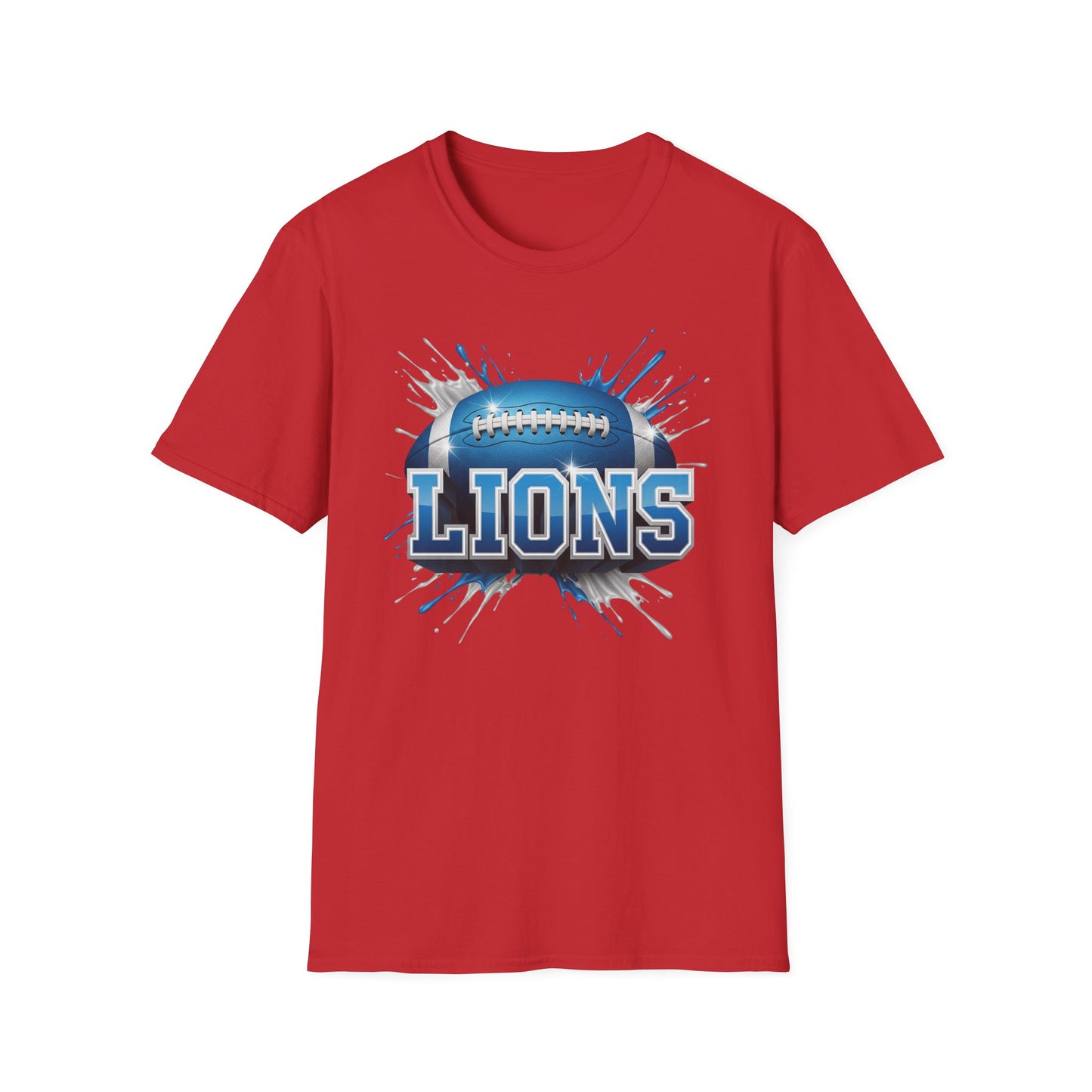 Detroit Football Unisex T-Shirt, Detroit Team Tee, Football Gift for Detroit Fans, Game Day Shirt, Sports Fan Apparel, Football Tee