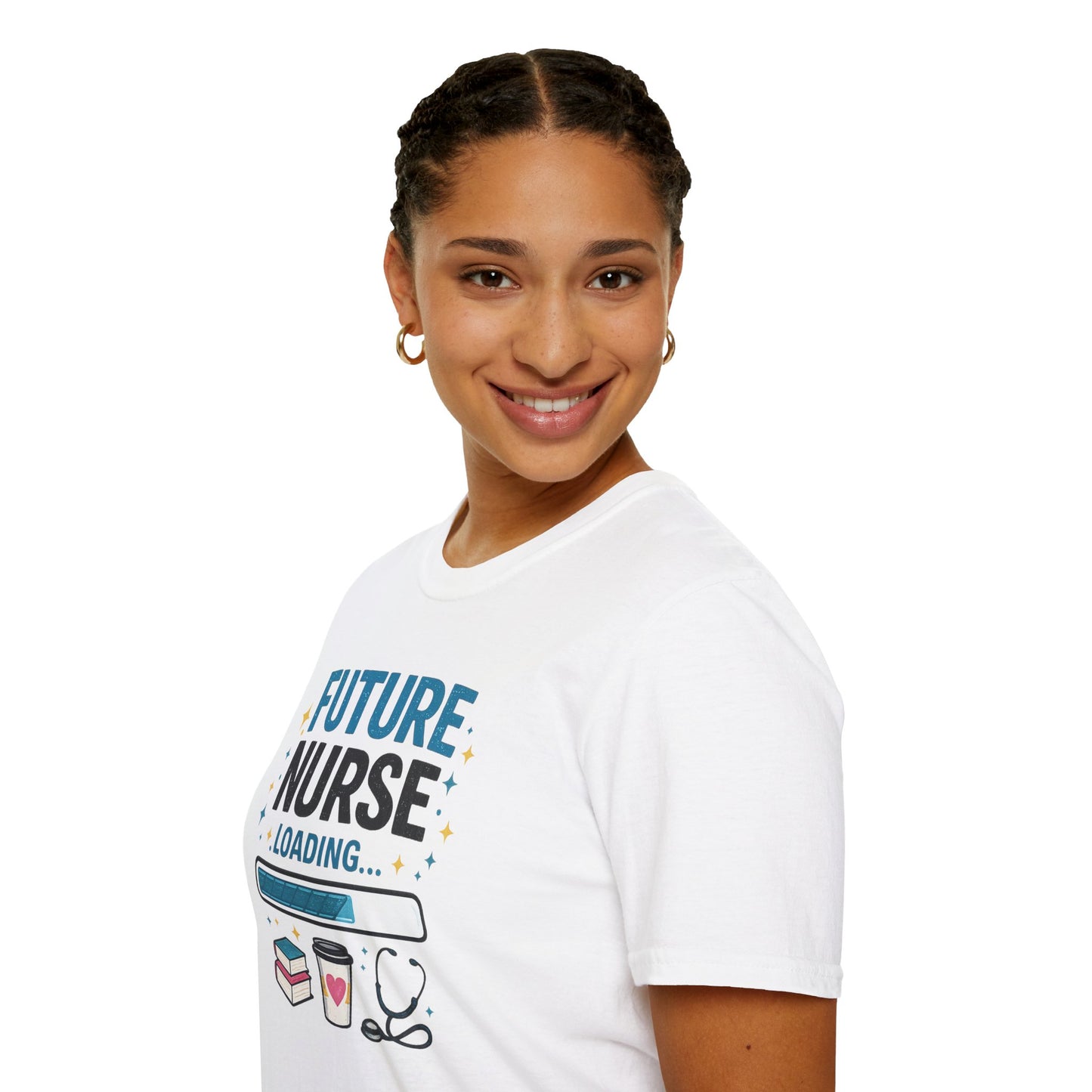 Future Nurse Loading Shirt – Funny Nursing Student T-Shirt, RN School Gift, Nursing School Graduation Tee, Nurse Student Gift Idea