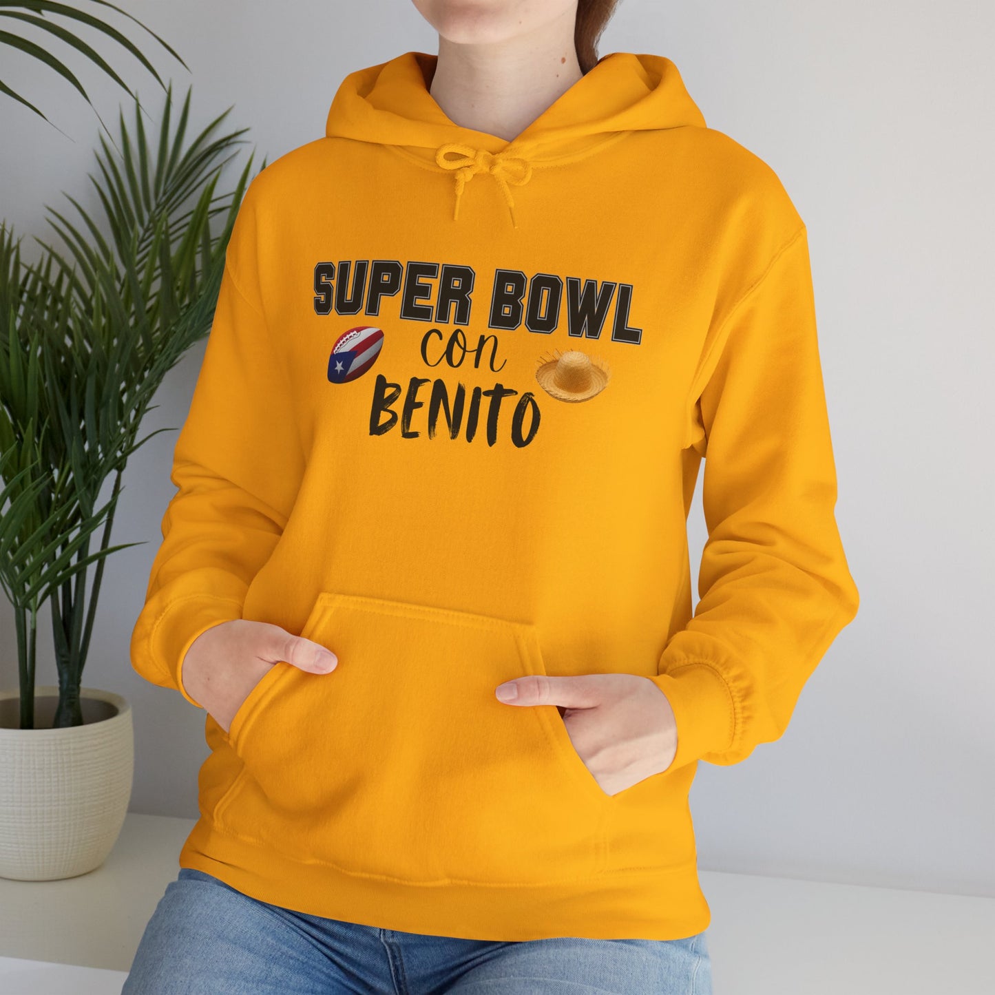 Benito Bowl Halftime Shirt 2026 Hoodie, Benito Bowl Hooded Sweatshirt, Football Fan Gift, Puerto Rico Heritage Hoodie, Boriqua Pride Gift