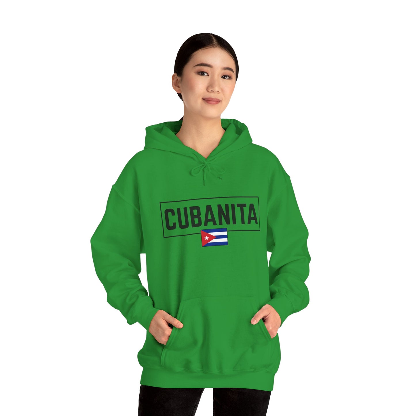 CUBANITA Hoodie – Cuban Flag Hoodie for Women, Latina Pride Hoodie, Cuba Heritage Top, Cuban Culture Graphic Hoodie