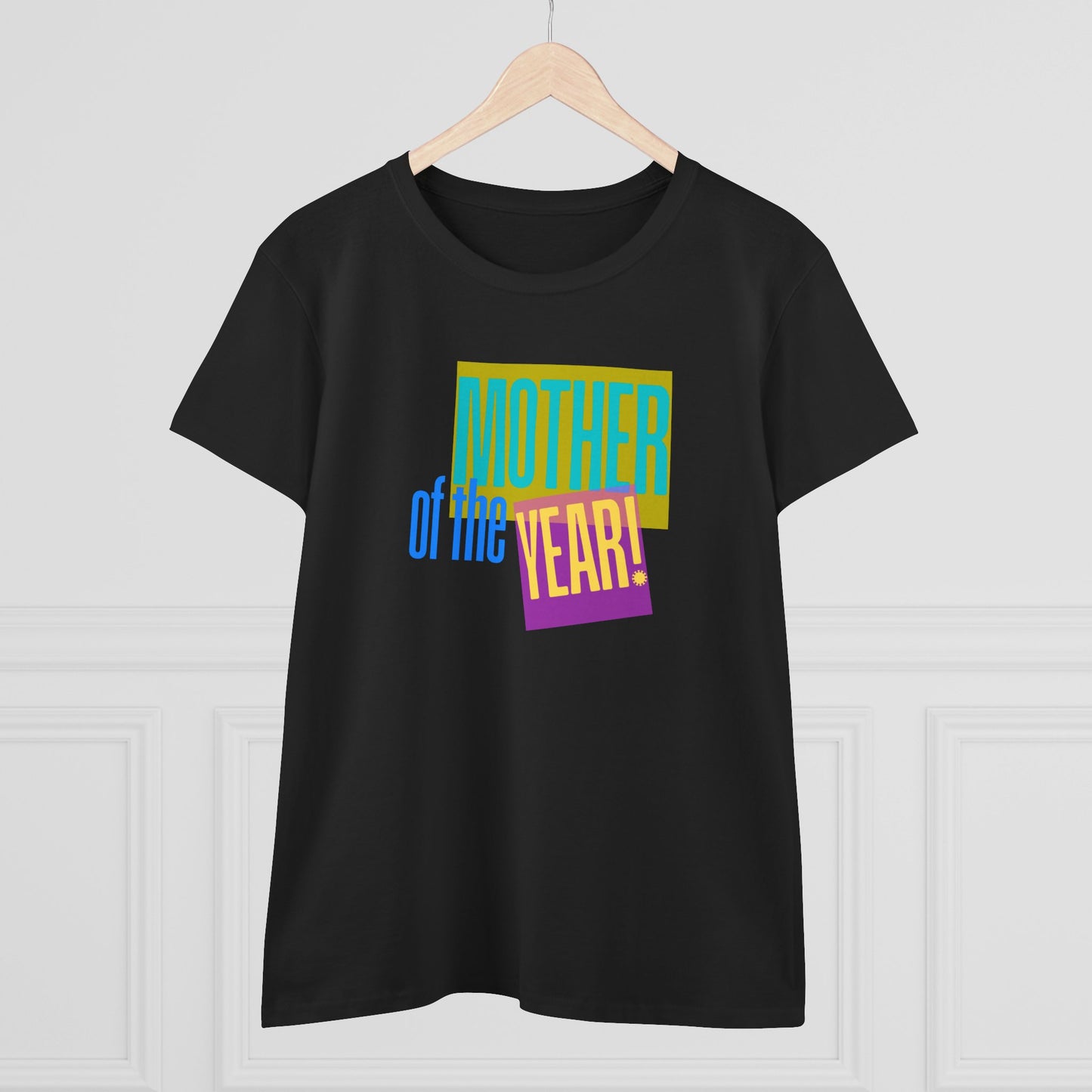 Mother of the Year! T-Shirt, Gift for Mom, Cute Summer Top, Mother's Day Gift, Family Gatherings, Casual Wear, Mom's Birthday