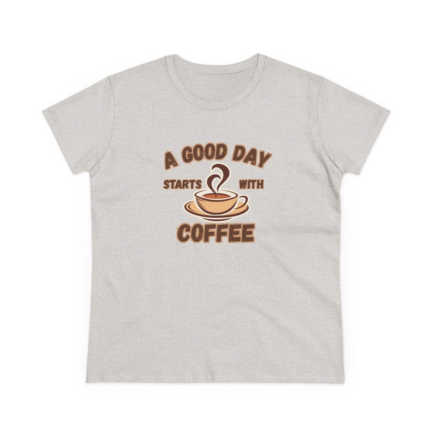 A Good Day Starts with Coffee Shirt, Funny Coffee Shirt, Mother's Day Gift, Coffee Lover Gift, Mom Gift, Coffee Drinker Gift, Mother Gift