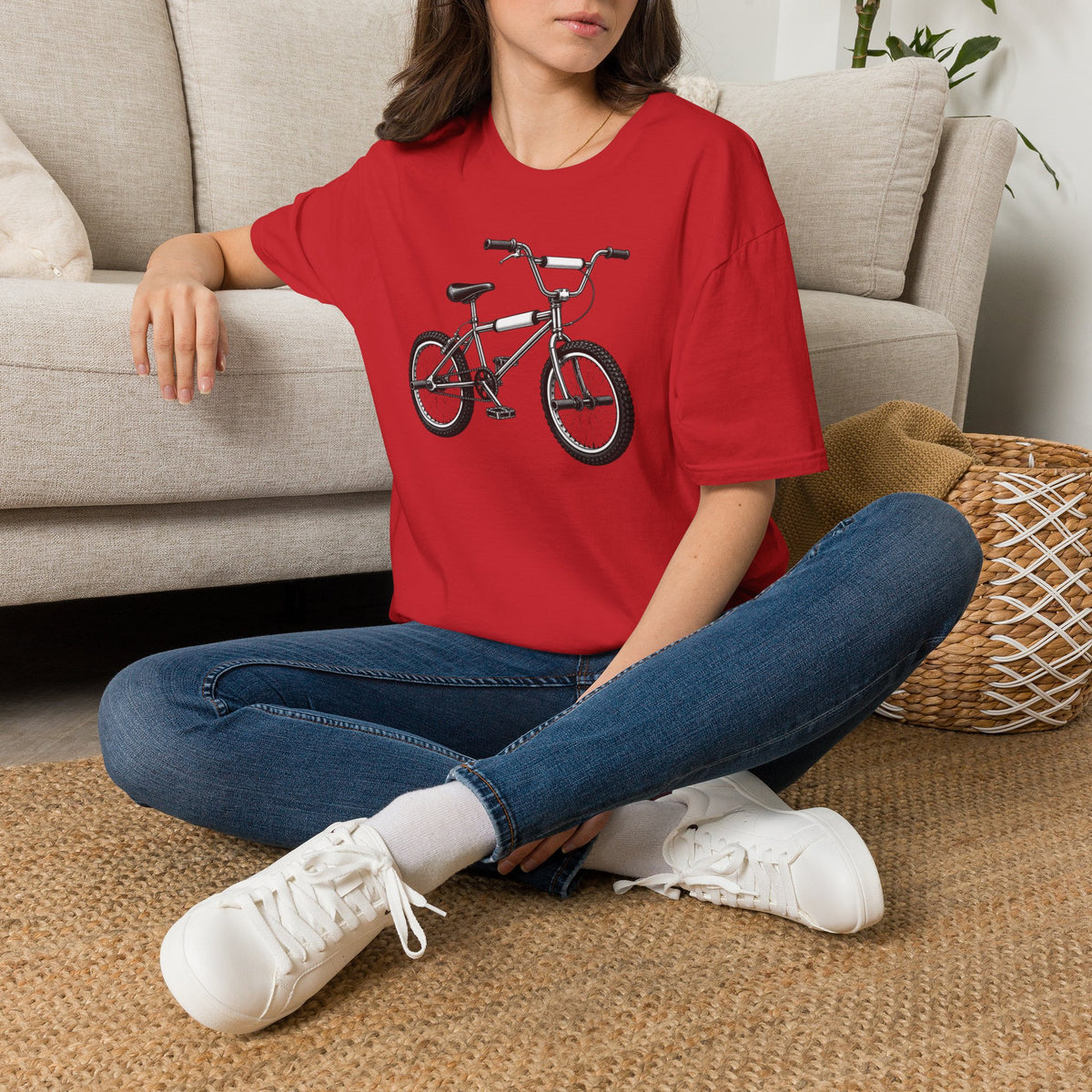 BMX Bike Shirt, Retro Bicycle T-Shirt, Old School Freestyle Bike Tee, Cyclist Gift, Vintage BMX Style