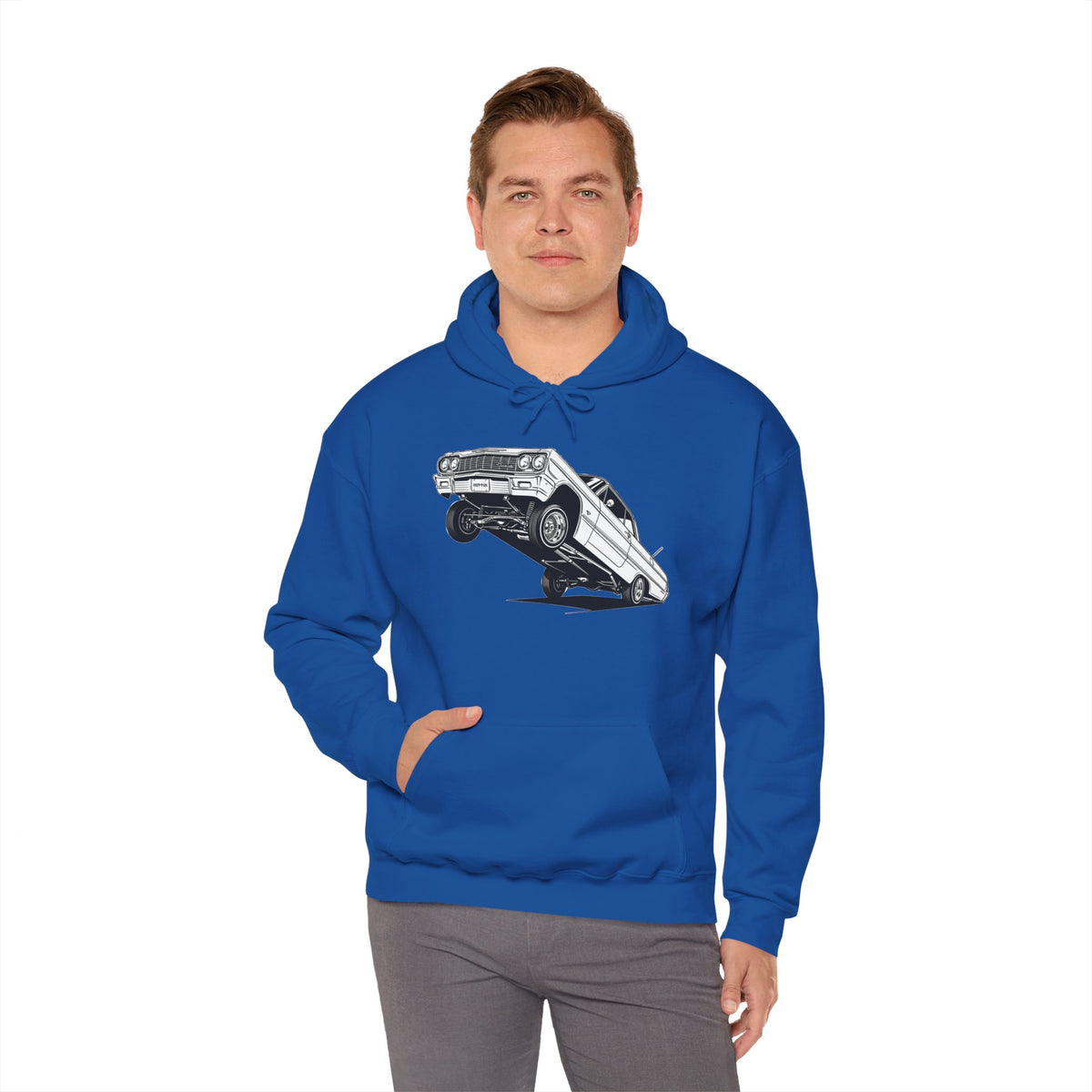 Classic Car Hoodie, Lowrider Car Hoodie, Vintage Auto Hoodie, Car Enthusiast Sweatshirt, Unisex Automotive Hoodie