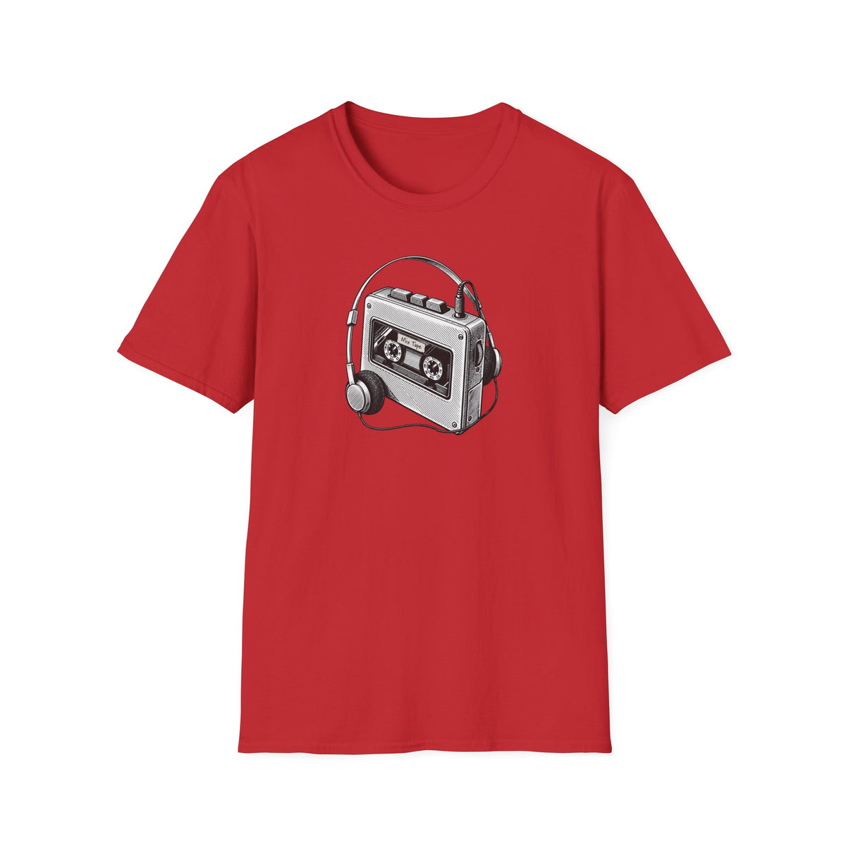 Cassette Tape Shirt, Retro Cassette Player T-Shirt, Mixtape Tee, Vintage Audio Shirt, Music Lover Gift