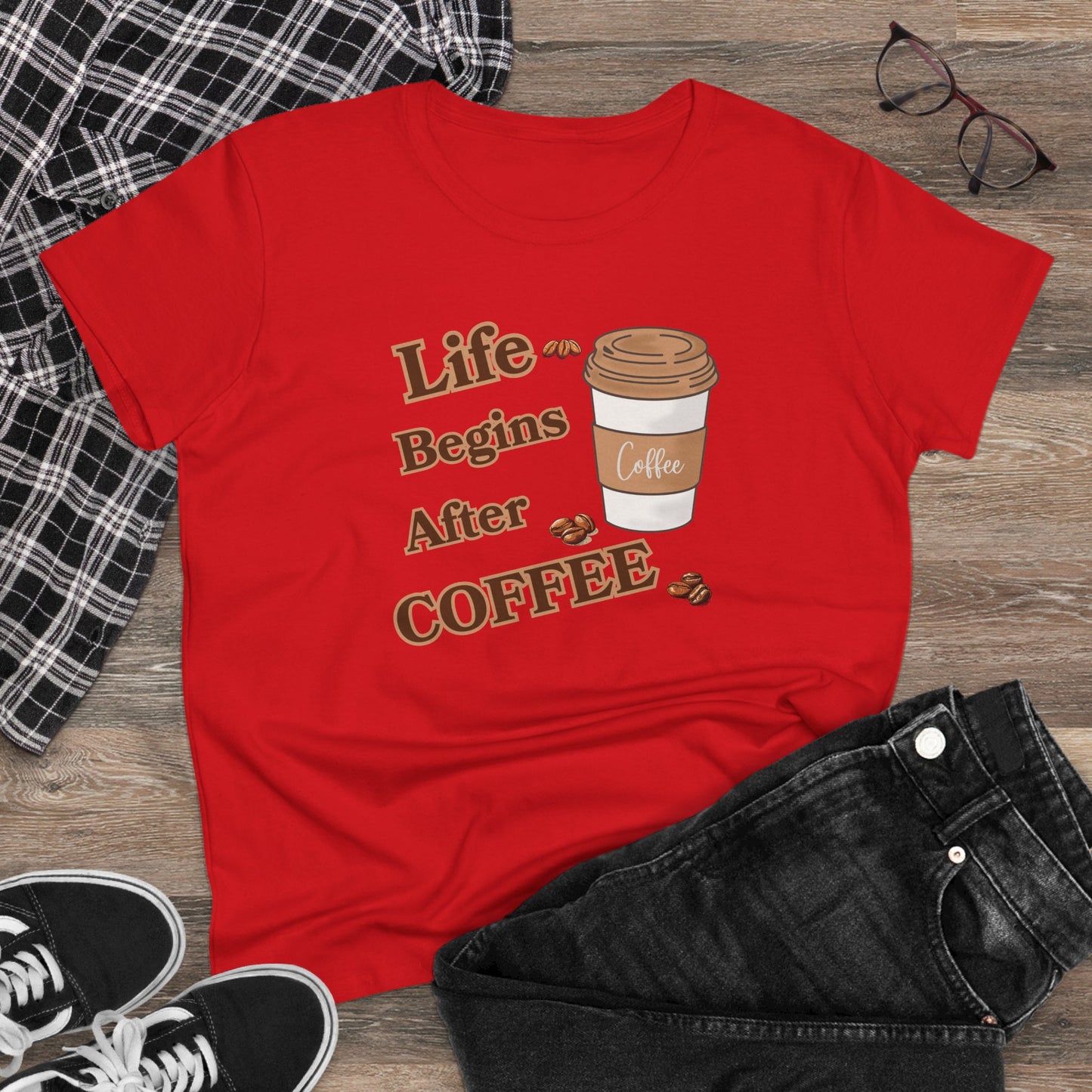Life Begins After Coffee Shirt, Funny Coffee Shirt, Mother's Day Gift, Coffee Lover Gift, Mom Gift, Coffee Drinker Gift, Birthday Gift