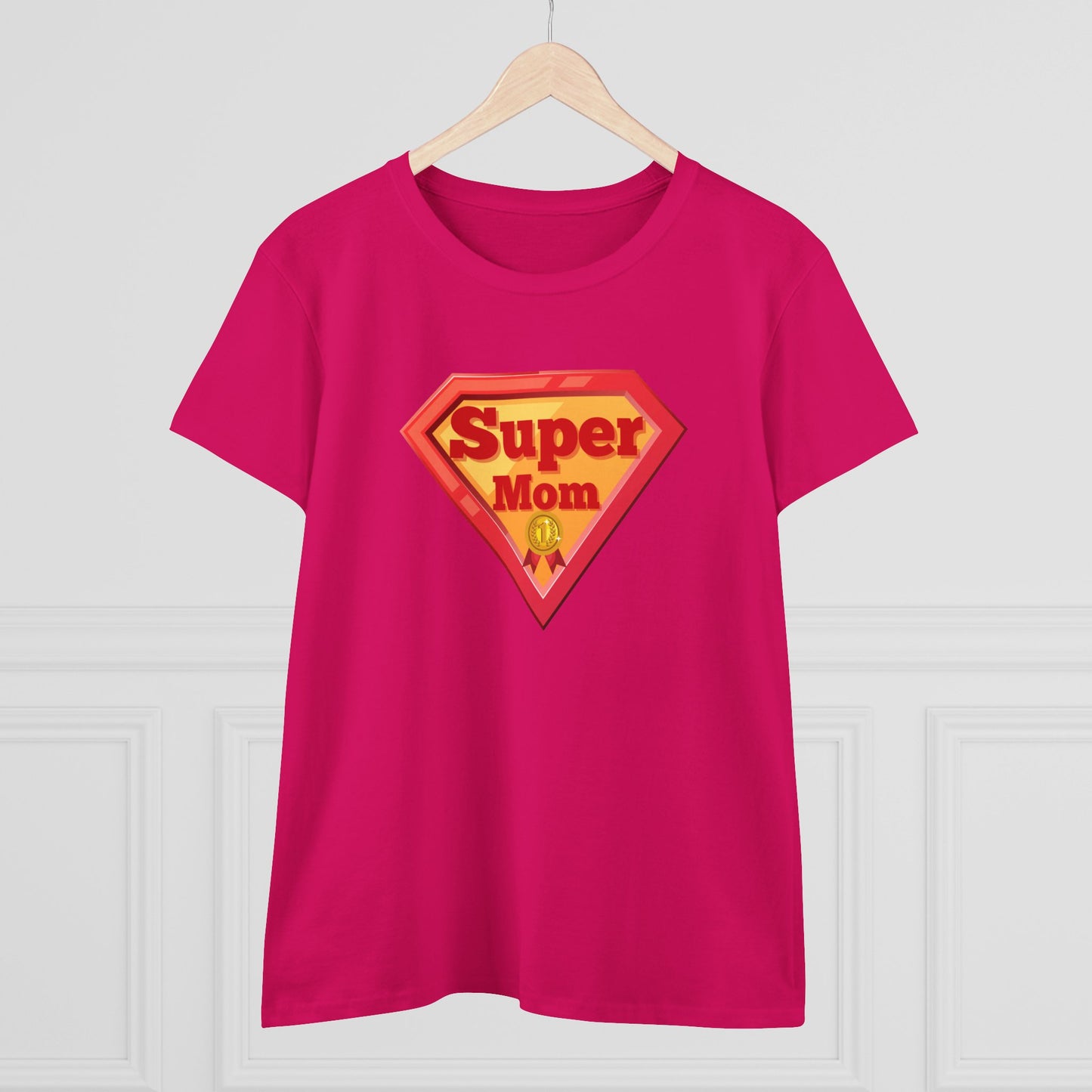Supermom T-Shirt, Gift for Mom, Cute Summer Top, Mother's Day Gift, Family Gatherings, Casual Wear, Mom's Birthday, Supermom