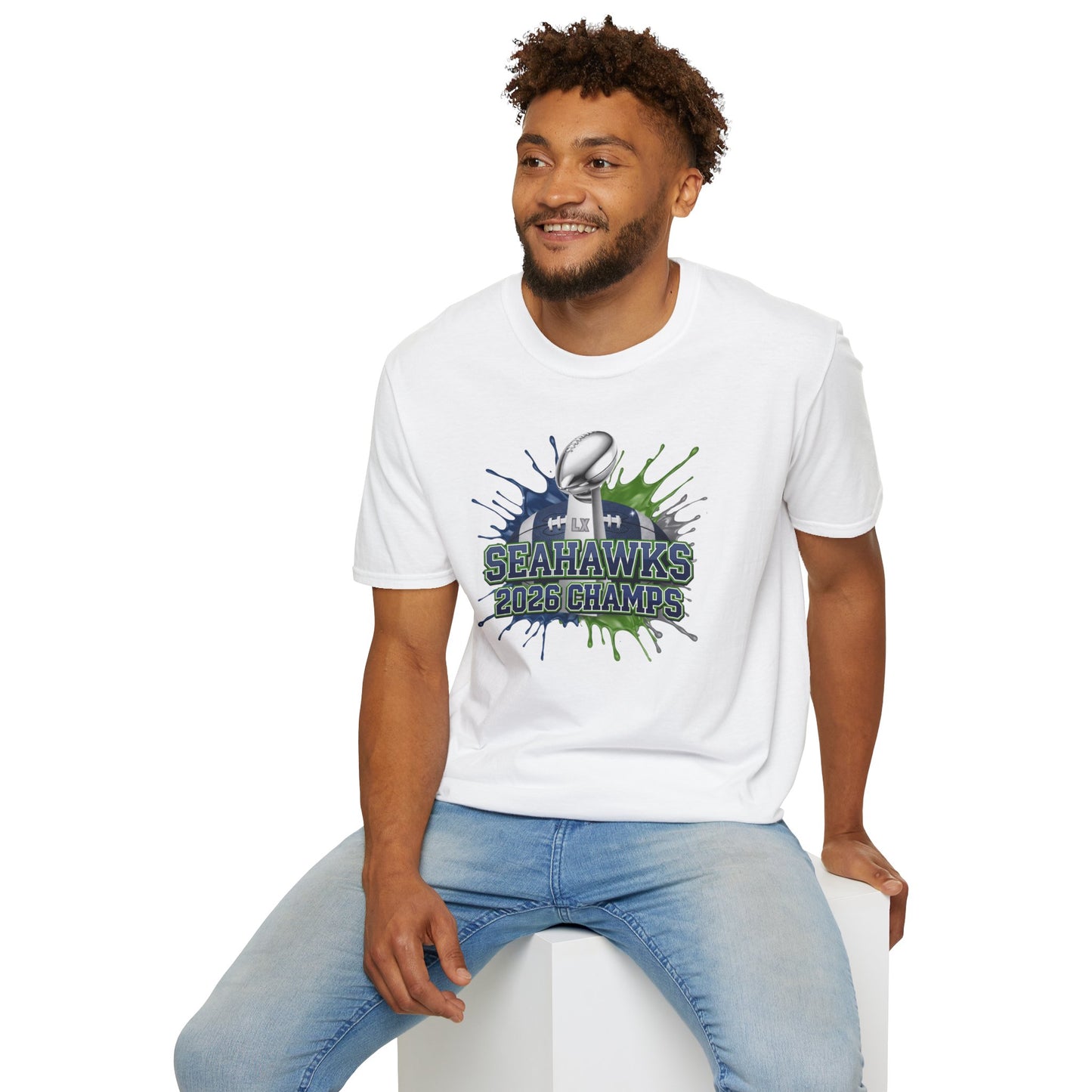 Seahawks 2026 Champions T-shirt – Seahawks Football Fan Tee, 2026 football Champs, Football Gift Shirt, Victory Tee