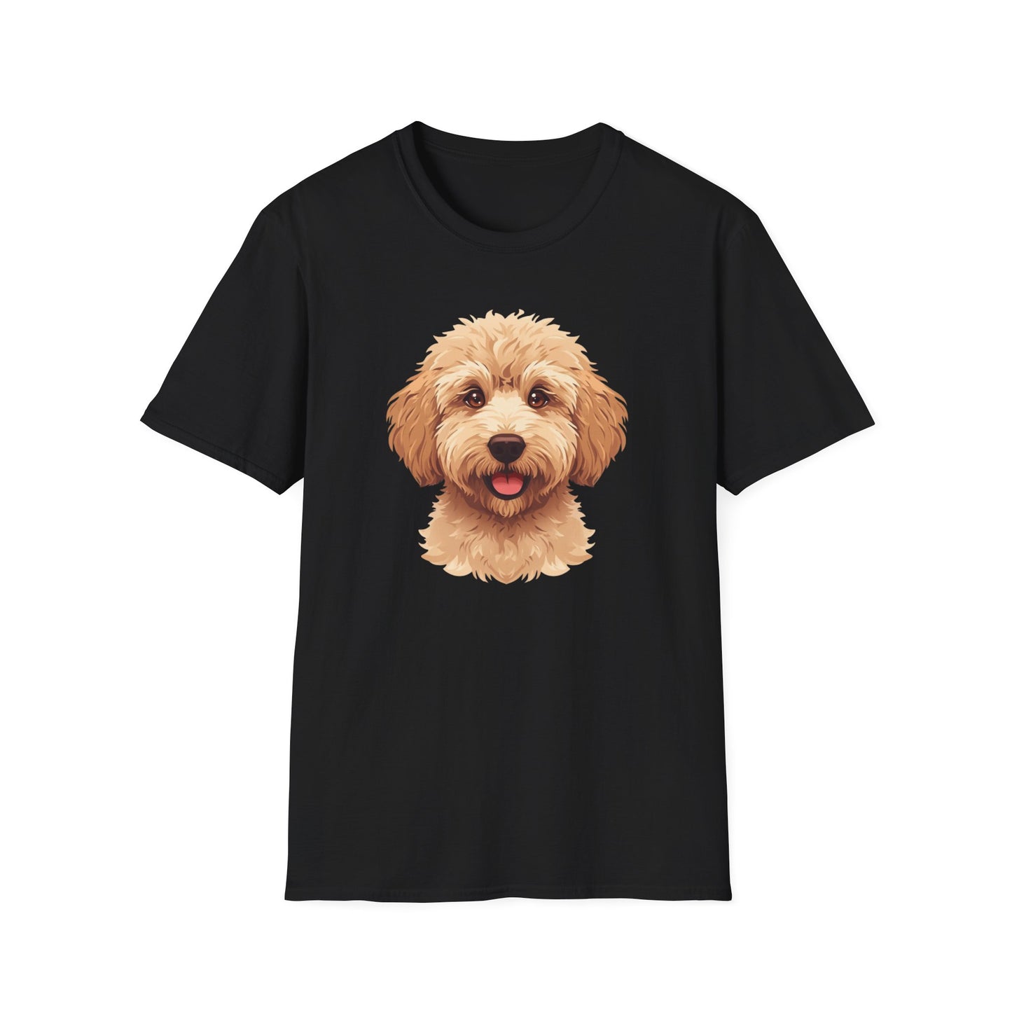 Labradoodle Dog Portrait Shirt – Labradoodle Dog Lover Gift, Cute Dog Mom Tee, Dog Dad Shirt, Pet Breed Apparel