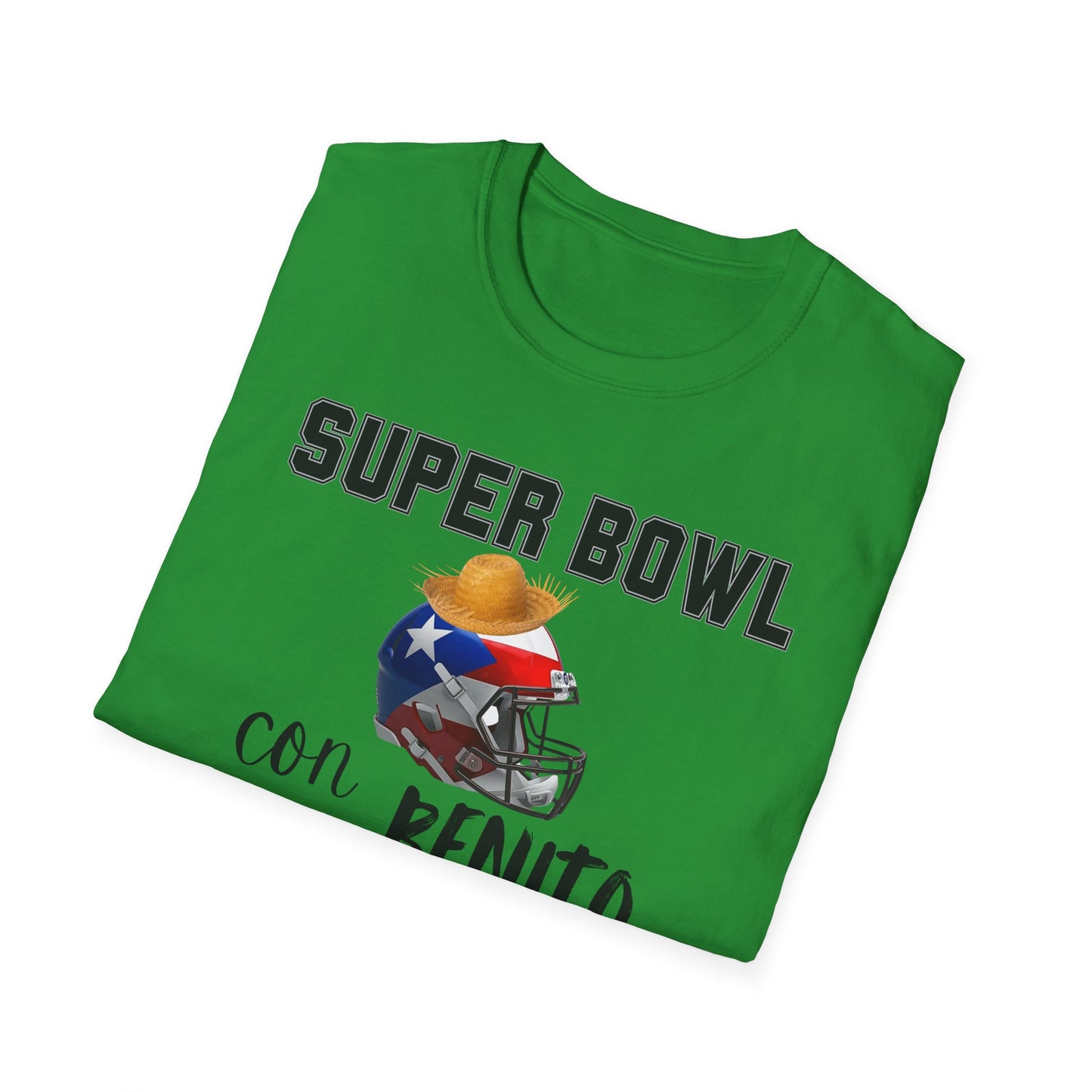 Benito Bowl Halftime Helmet Shirt 2026 T-Shirt, Benito Bowl Shirt, Football Fan Gift, Benito Tee, Puerto Rico Heritage Boriqua Pride Gift
