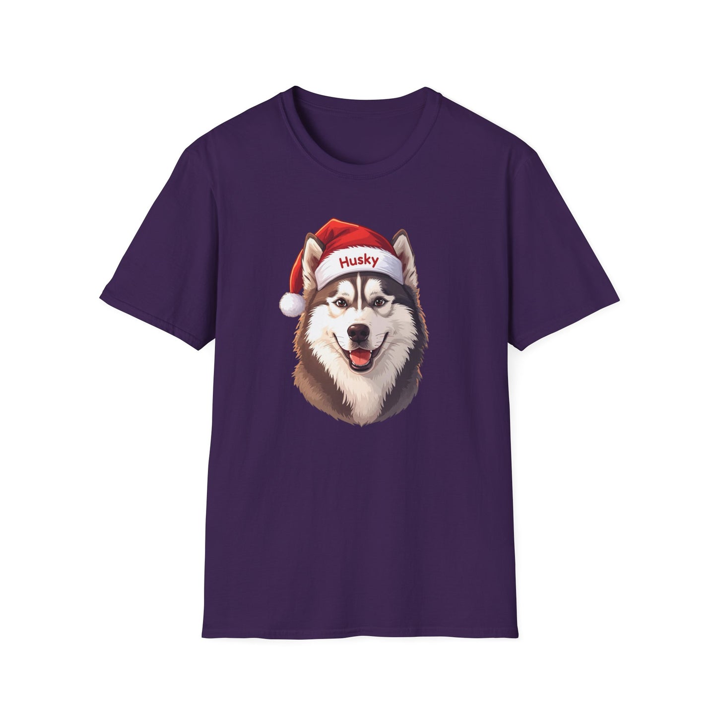 Siberian Husky Dog Portrait Shirt – Husky Dog Lover Gift, Cute Dog Mom Tee, Dog Dad Shirt, Pet Breed Apparel