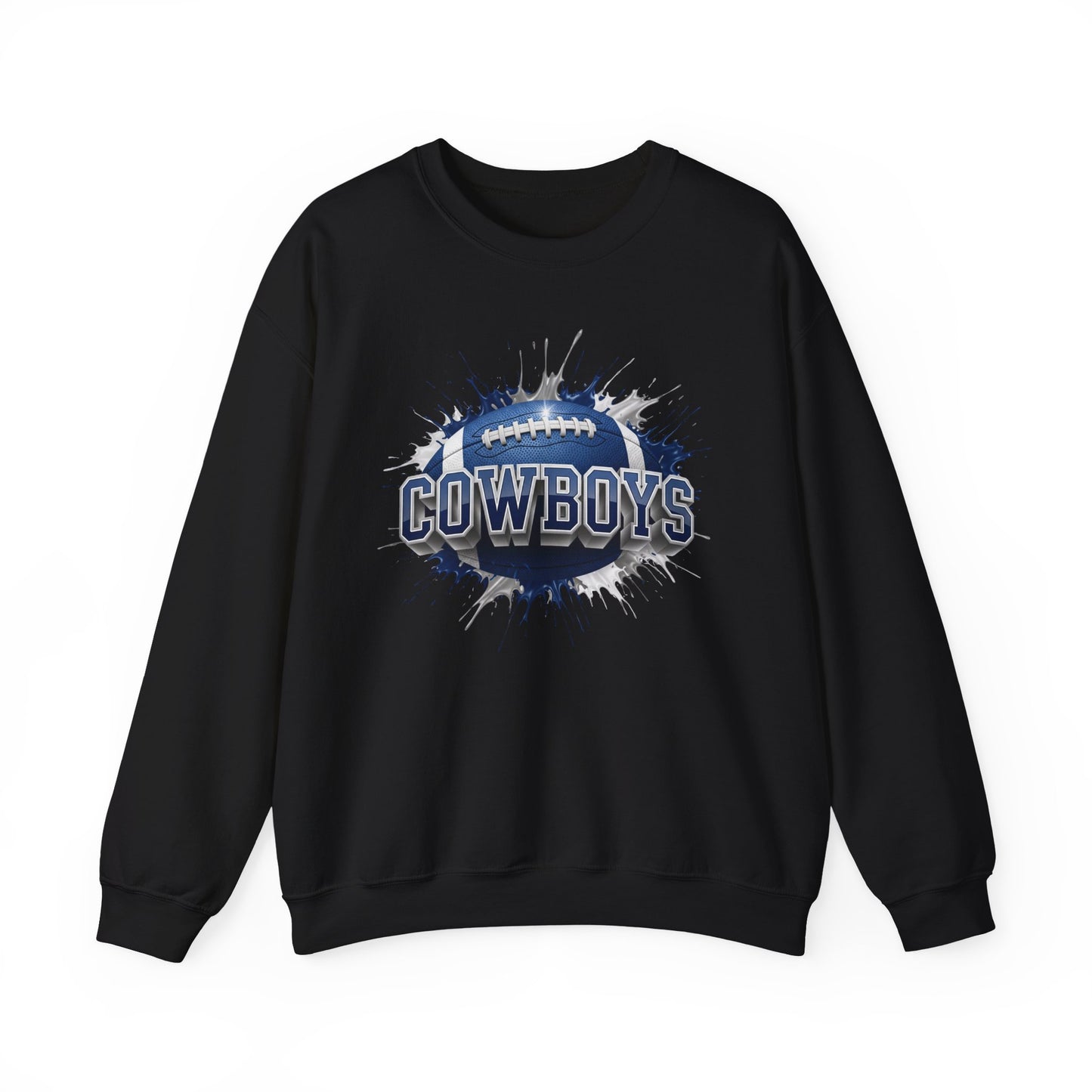 Dallas Football Sweatshirt, Dallas Team Sweatshirt, Football Gift for Dallas Fans, Game Day Sports Fan Football Apparel