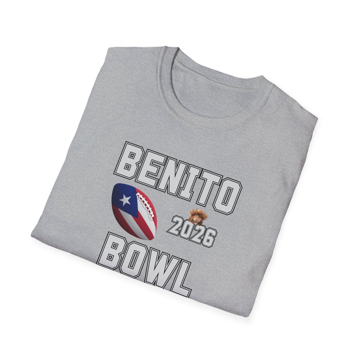 Benito Bowl Halftime Shirt 2026 T-Shirt, Benito Bowl Shirt, Football Fan Gift, Benito Tee, Puerto Rico Heritage Tee, Boriqua Pride Gift