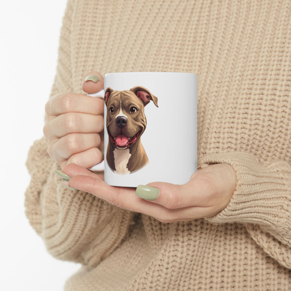 Pit Bull Coffee Mug, Bully Breed Dog Mug, Dog Lover Mug, Pet Parent Gift, Pit Bull Mom Dad Cup 11oz or 15oz, Dog Lover Gift
