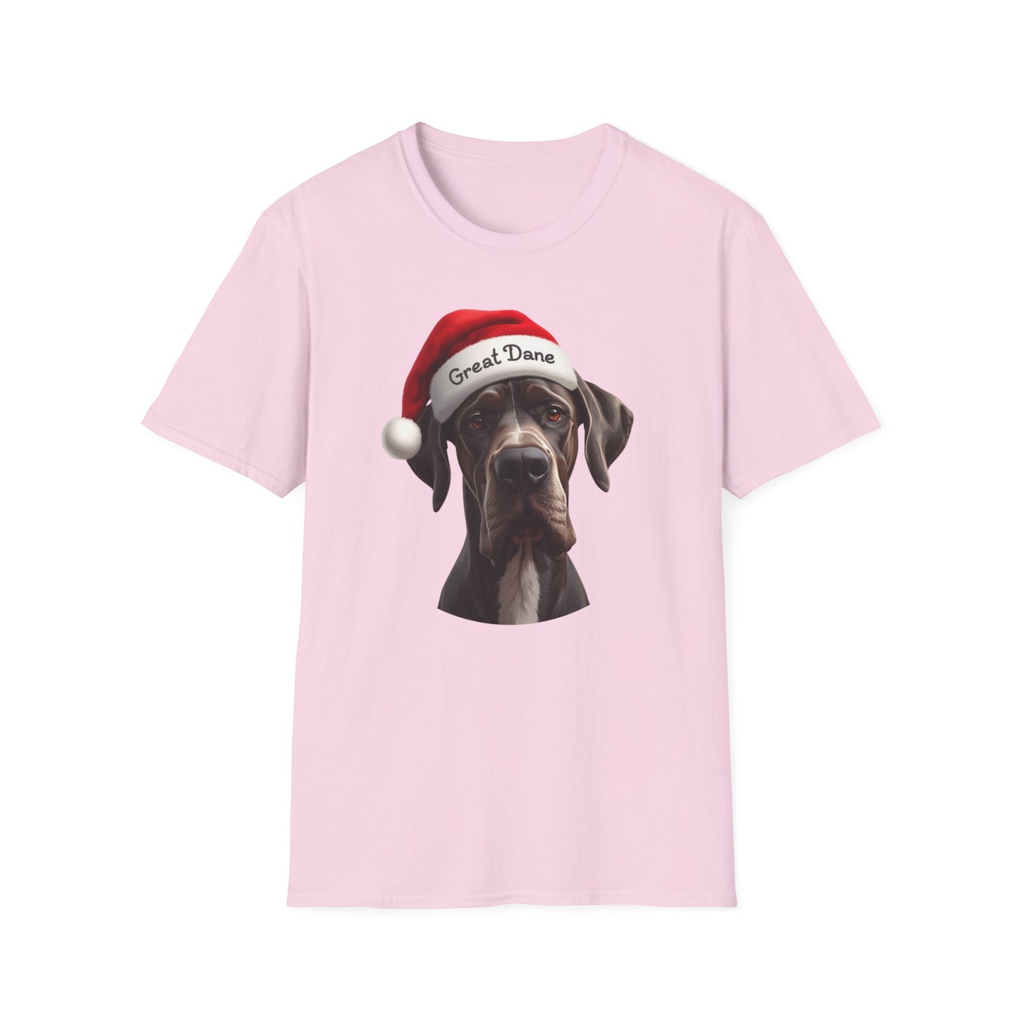 Great Dane Dog Portrait Shirt – Great Dane Dog Lover Gift, Cute Dog Mom Tee, Dog Dad Shirt, Pet Breed Apparel