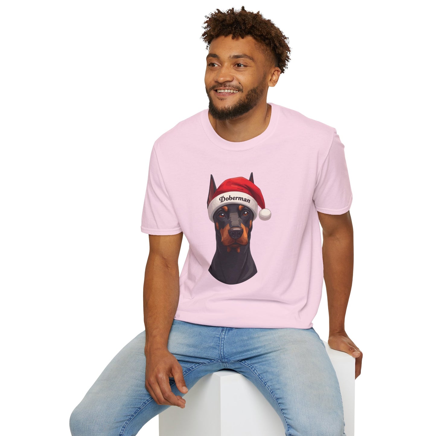 Doberman Dog Portrait Shirt – Doberman Dog Lover Gift, Cute Dog Mom Tee, Dog Dad Shirt, Pet Breed Apparel