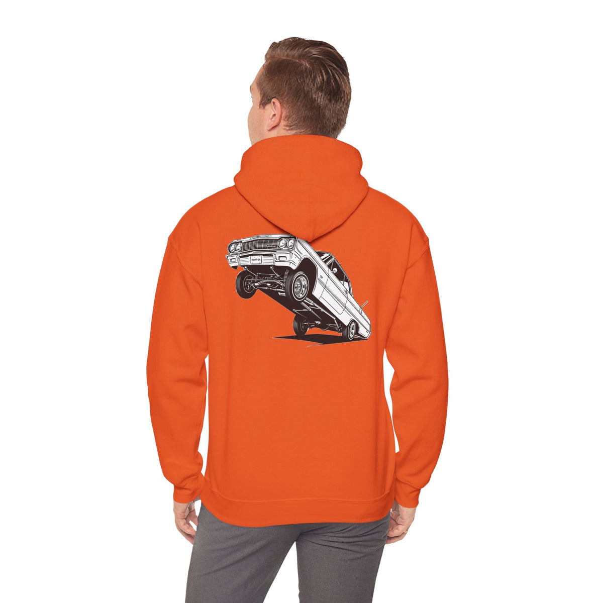 Classic Car Hoodie, Lowrider Car Hoodie, Vintage Auto Hoodie, Car Enthusiast Sweatshirt, Unisex Automotive Hoodie