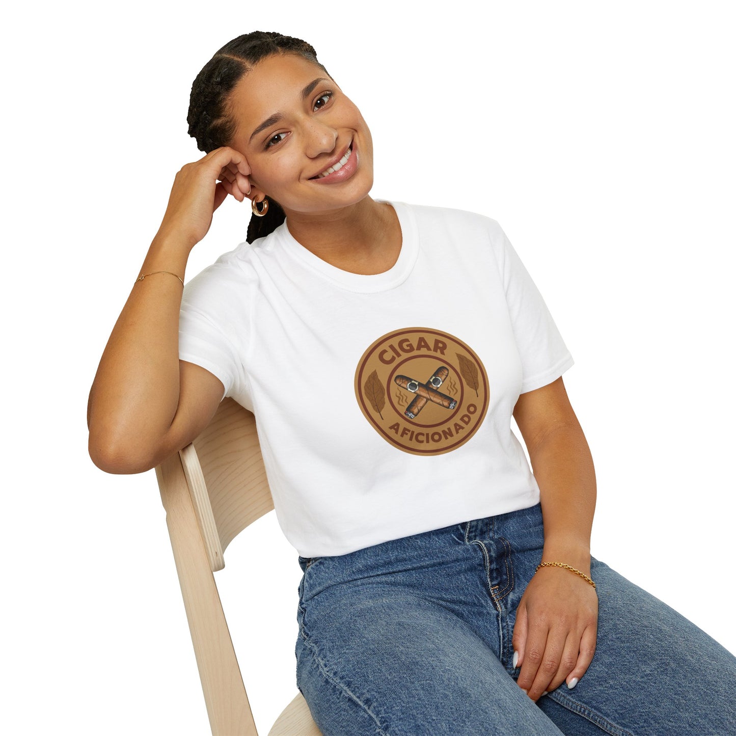 Cigar Aficionado Unisex T-Shirt, BBQ Pool Party Shirt, Fathers Day Gift, Relaxation Leisure, Cigar lover Gift, Cigar Aficionado, Dad Gift