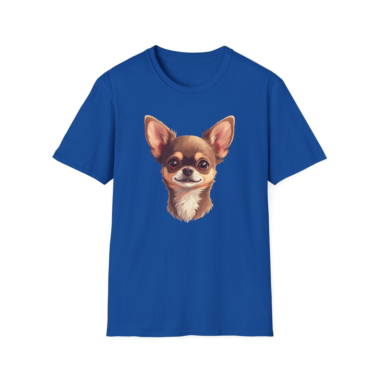 Chihuahua Dog Portrait Shirt – Chihuahua Dog Lover Gift, Cute Dog Mom Tee, Dog Dad Shirt, Pet Breed Apparel