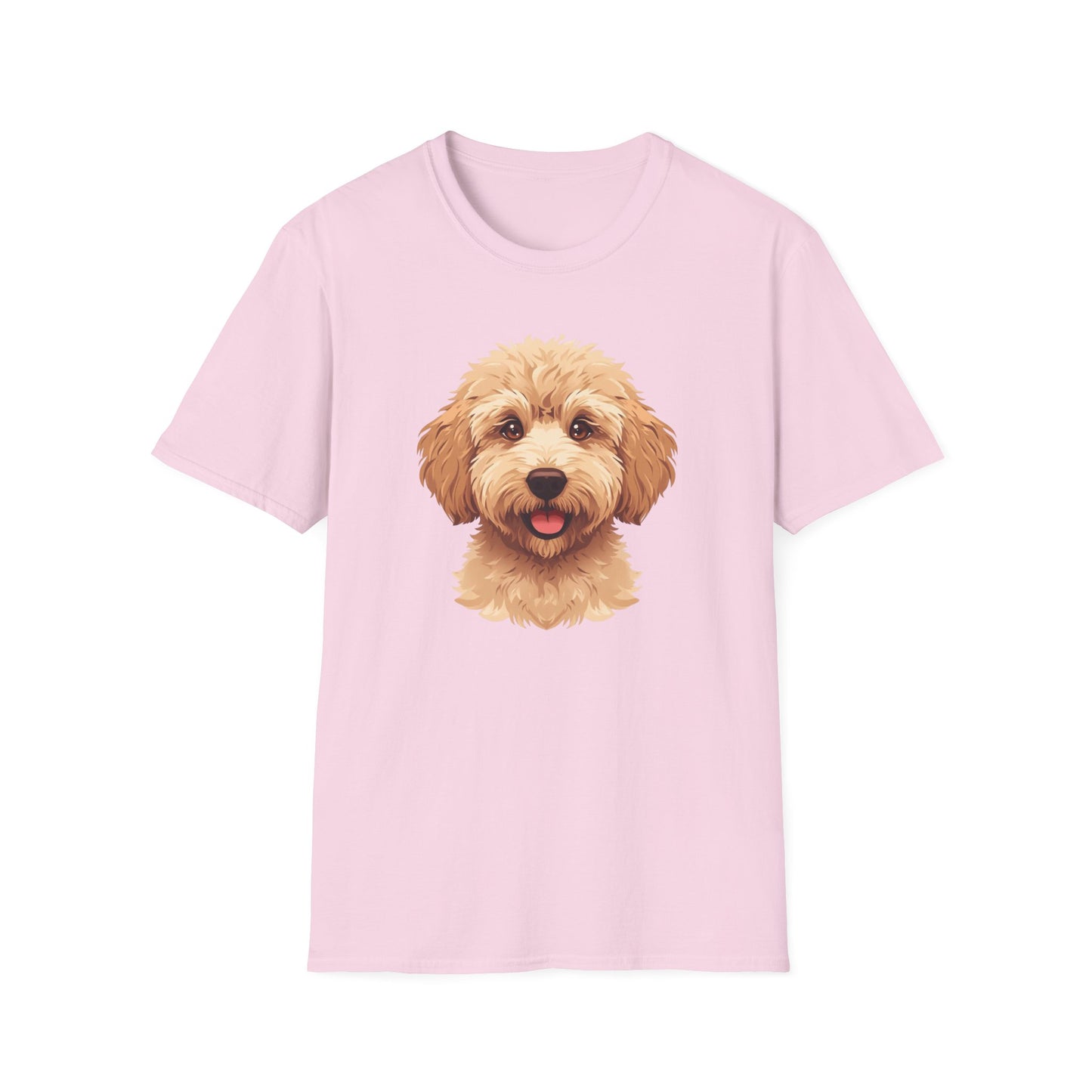 Labradoodle Dog Portrait Shirt – Labradoodle Dog Lover Gift, Cute Dog Mom Tee, Dog Dad Shirt, Pet Breed Apparel