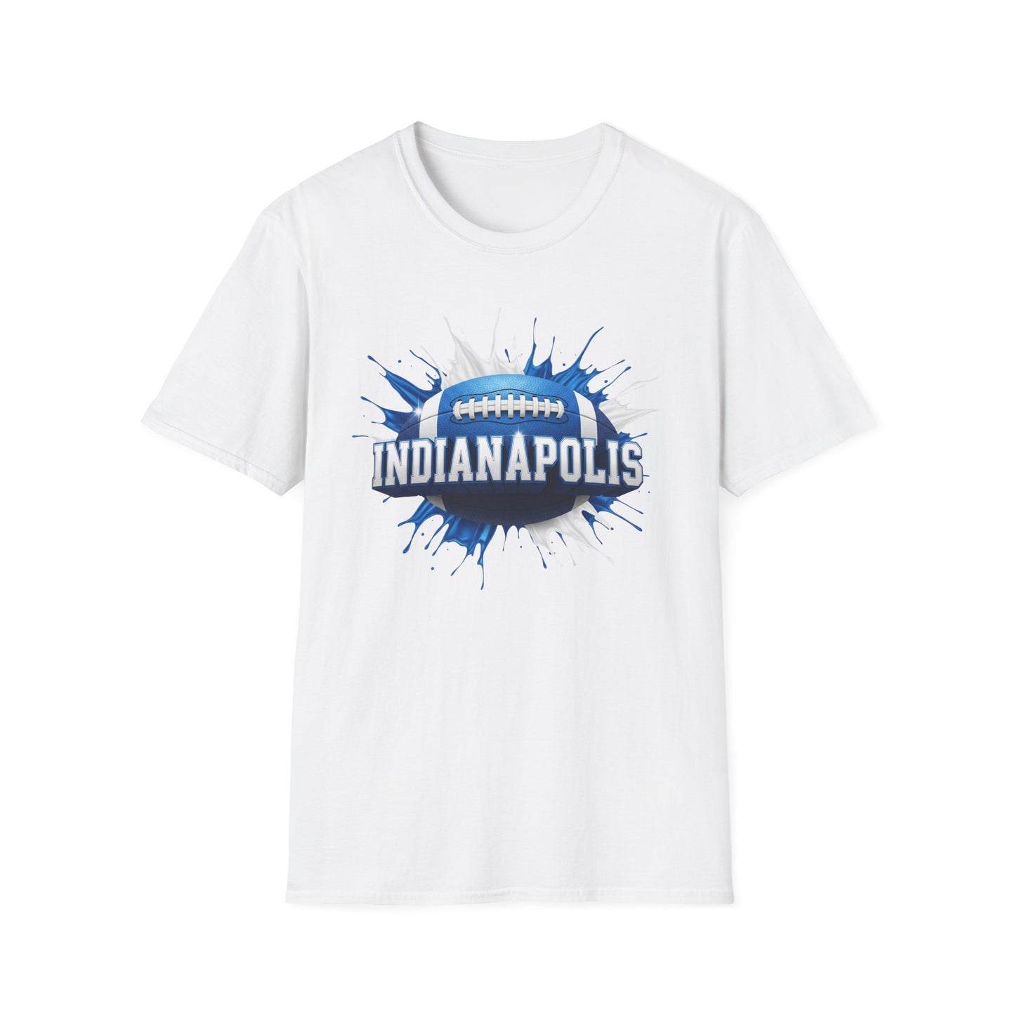 Indianapolis Football Unisex T-Shirt, Indianapolis Team Tee, Football Gift for Indianapolis Fans, Game Day Shirt, Sports Fan Apparel Tee