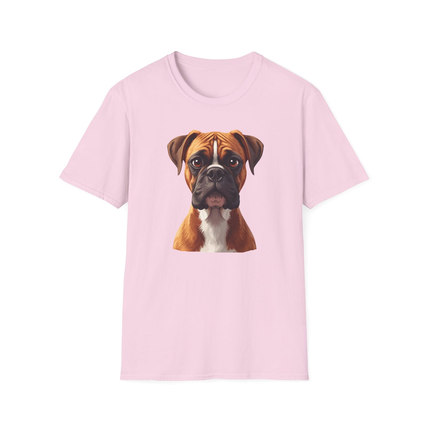 Boxer Dog Portrait Shirt – Boxer Dog Lover Gift, Cute Dog Mom Tee, Dog Dad Shirt, Pet Breed Apparel