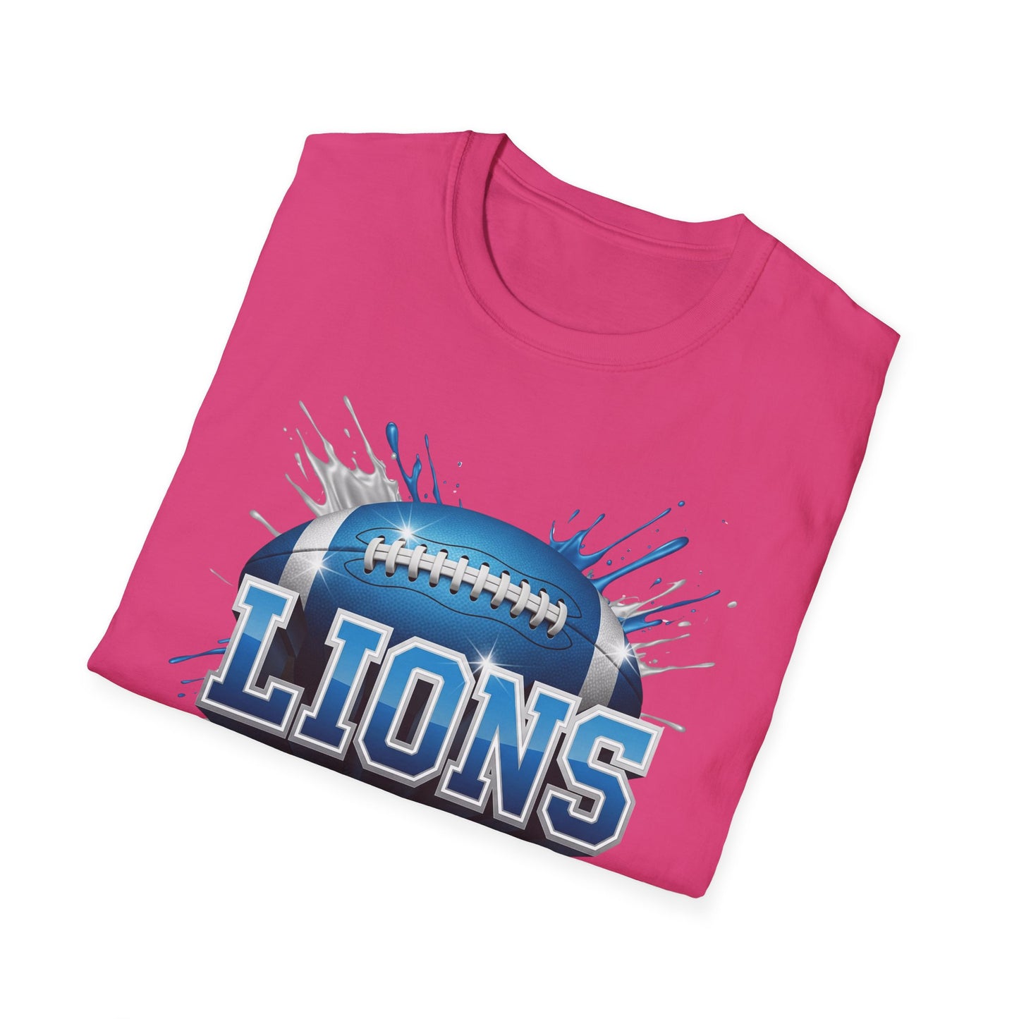 Detroit Football Unisex T-Shirt, Detroit Team Tee, Football Gift for Detroit Fans, Game Day Shirt, Sports Fan Apparel, Football Tee