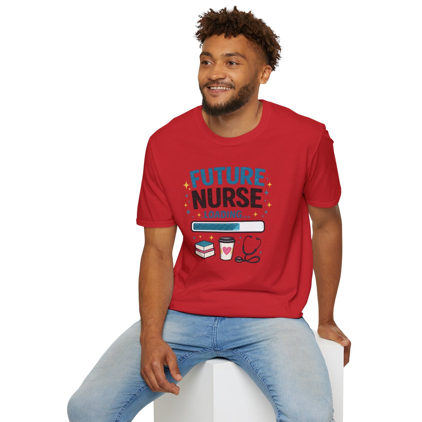 Future Nurse Loading Shirt – Funny Nursing Student T-Shirt, RN School Gift, Nursing School Graduation Tee, Nurse Student Gift Idea