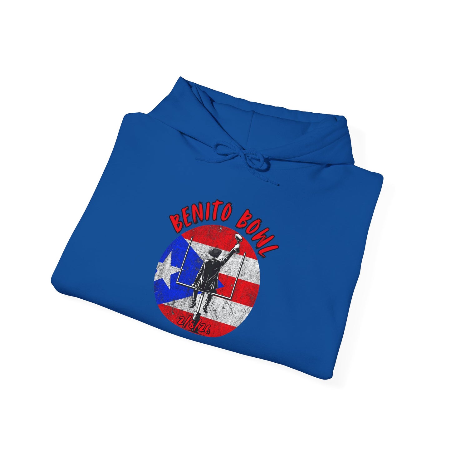 Benito Bowl 2/8/26 Puerto Rico Heritage Hoodie, Boricua Pride Football Fan gift
