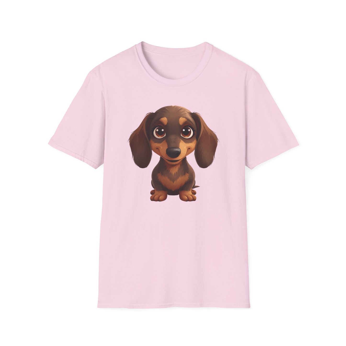 Dachshund Dog Portrait Shirt – Wiener Dog Lover Gift, Cute Dog Mom Tee, Dog Dad Shirt, Pet Breed Apparel
