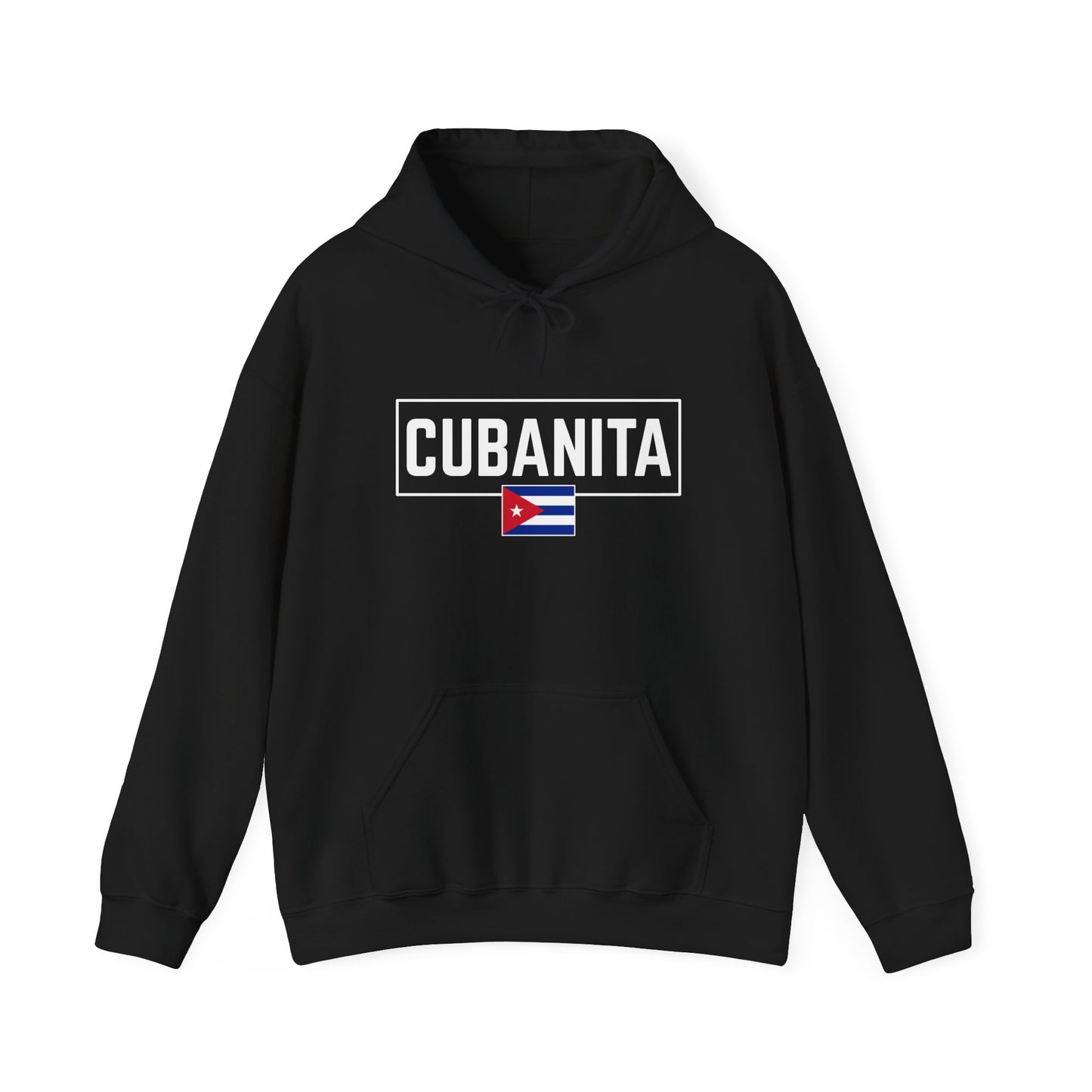 CUBANITA Hoodie – Cuban Flag Hoodie for Women, Latina Pride Hoodie, Cuba Heritage Top, Cuban Culture Graphic Hoodie