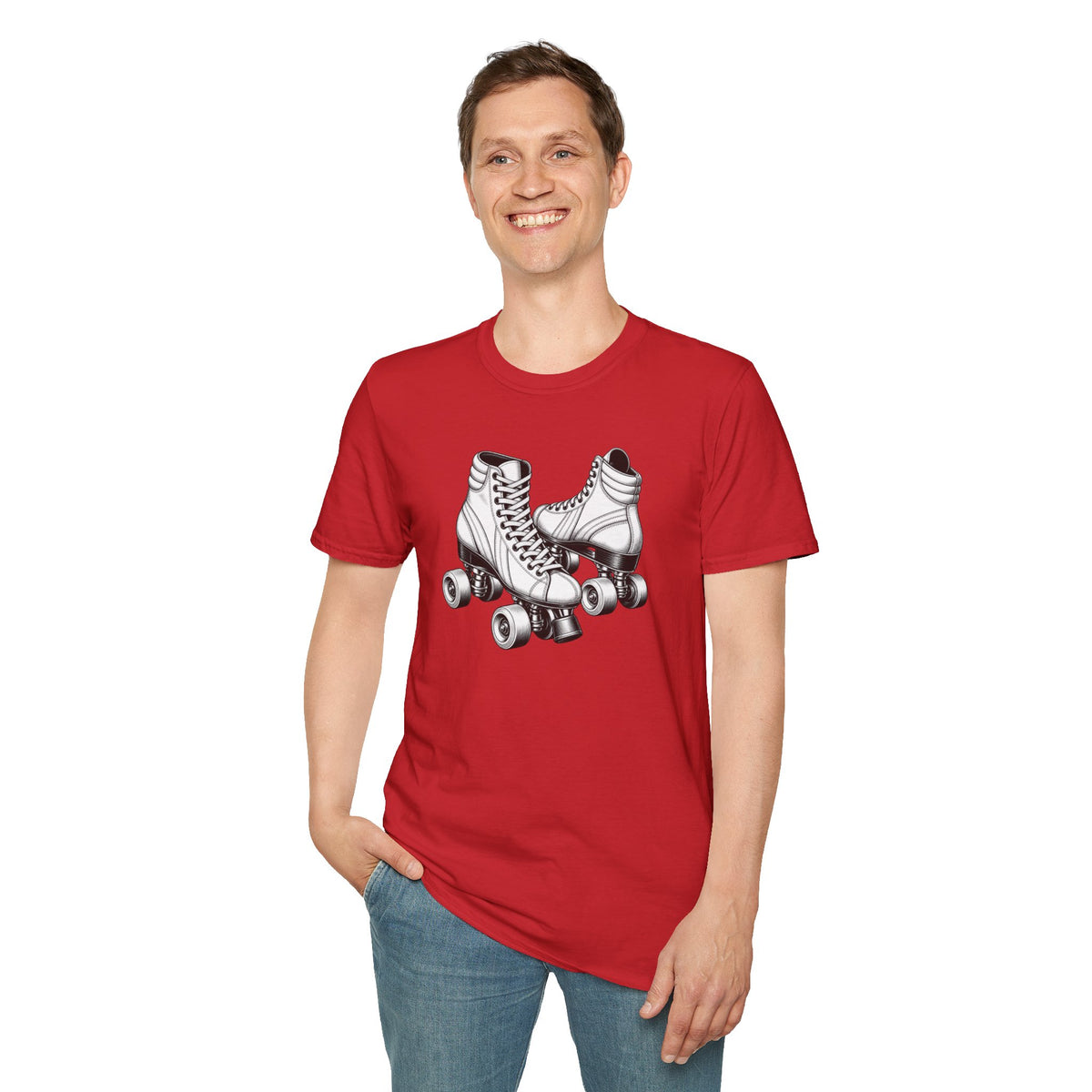 Retro Roller Skates Shirt, Quad Skate T-Shirt, Vintage Roller Rink Tee, Roller Skater Gift