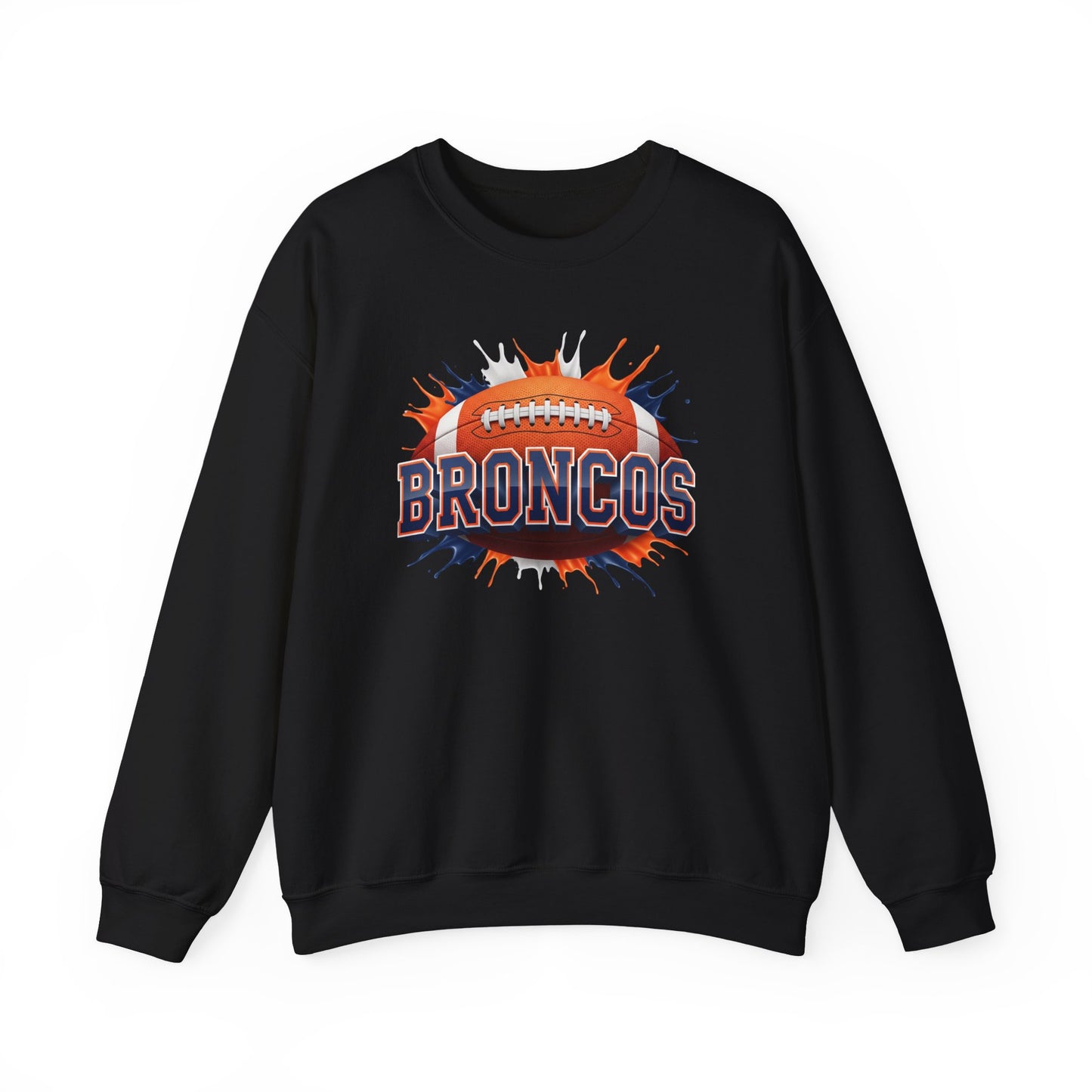 Denver Football Sweatshirt, Denver Team Sweatshirt, Football Gift for Denver Fans, Game Day Sports Fan Football Apparel
