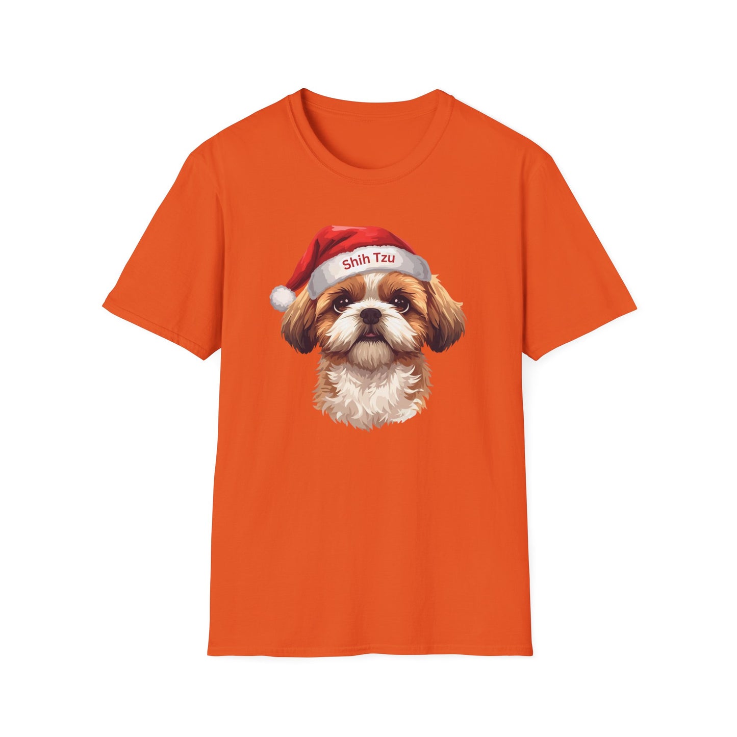 Shih Tzu Dog Portrait Shirt – Shih Tzu Dog Lover Gift, Cute Dog Mom Tee, Dog Dad Shirt, Pet Breed Apparel