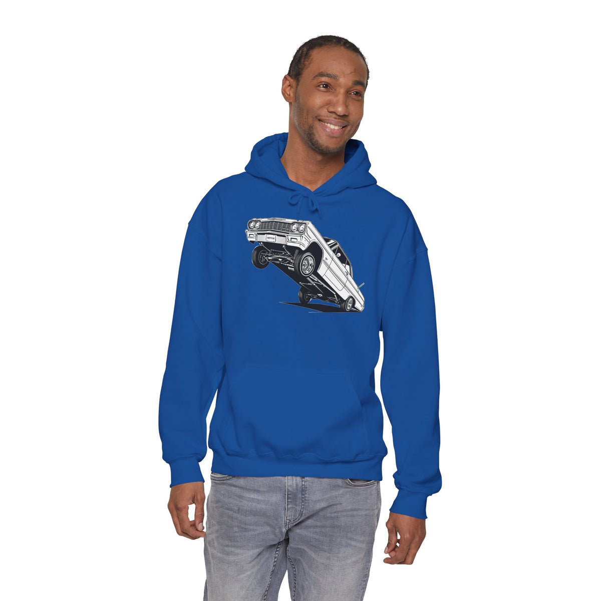 Classic Car Hoodie, Lowrider Car Hoodie, Vintage Auto Hoodie, Car Enthusiast Sweatshirt, Unisex Automotive Hoodie