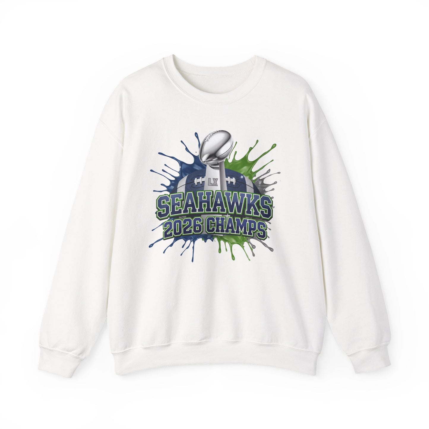 Seahawks 2026 Champions Sweatshirt, Seahawks Football  Fan, 2026 football Champs, Team Victory Sweatshirt