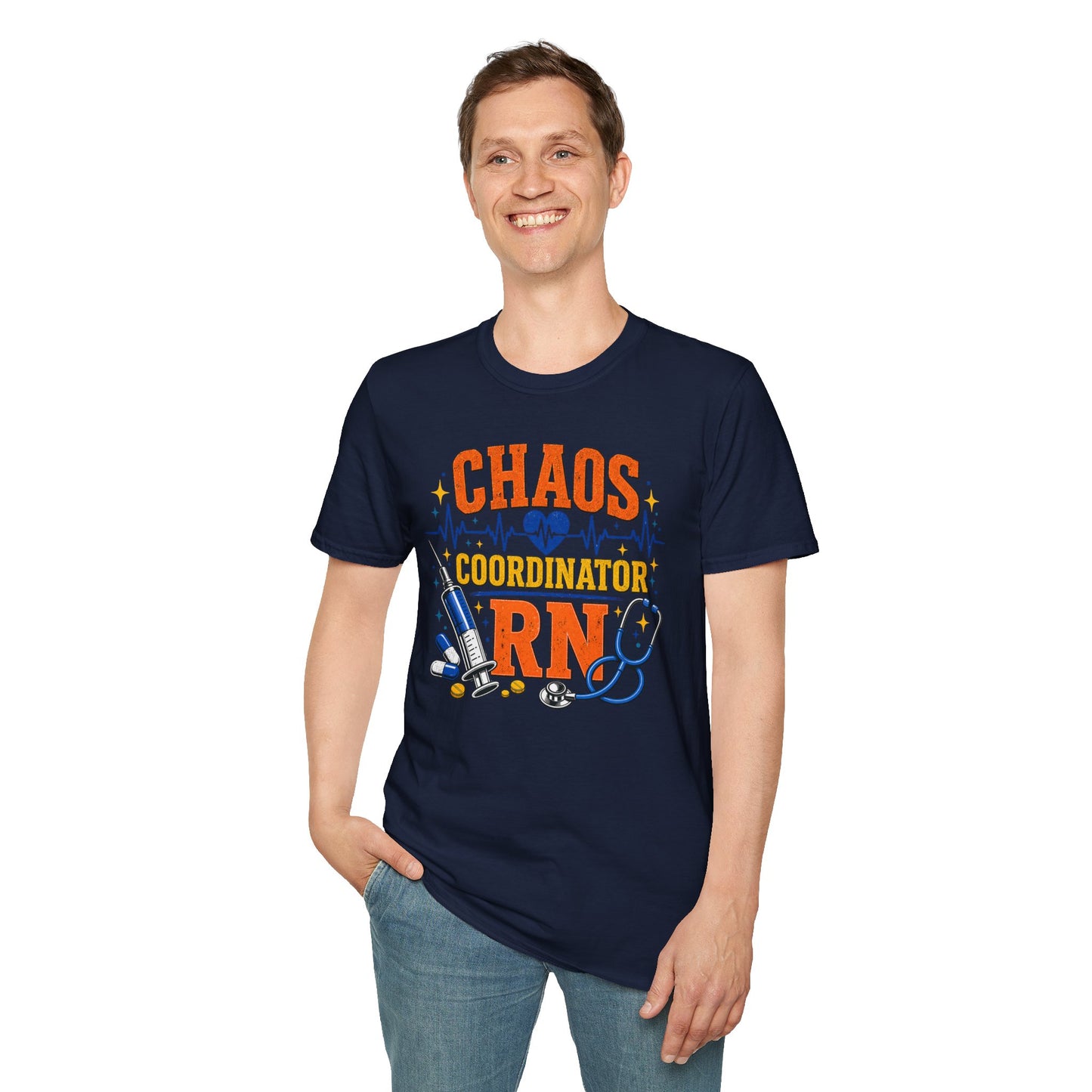 Chaos Coordinator RN Shirt – Funny Nurse Shirt – Nurse Life Tee – Medical Humor Gift for Nurses, RN LPN CNA Nursing Shirt