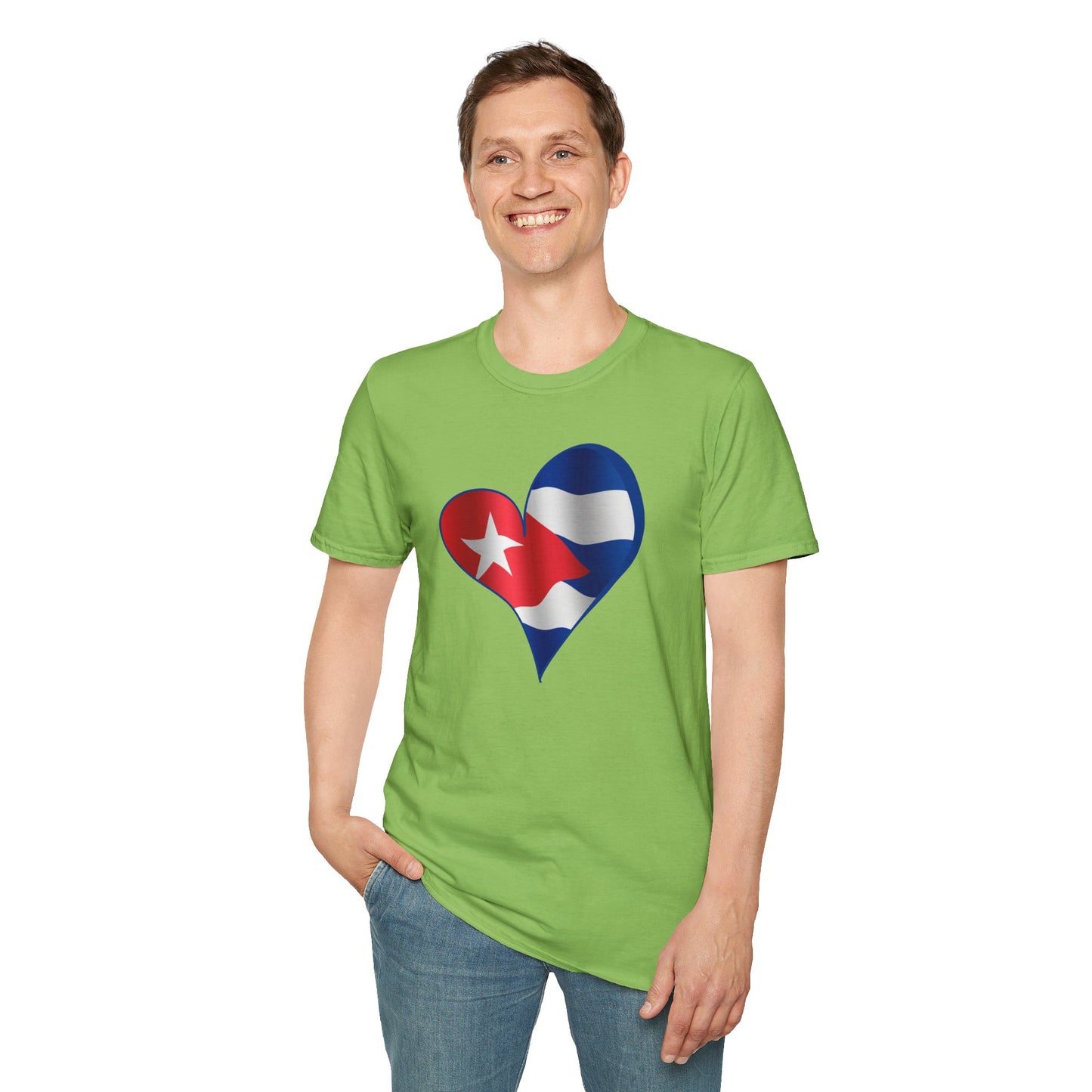 Cuba in my Heart T-Shirt, Cuba Shirt, Cuban Gift, Cuban Flag Shirt, Cubano Shirt, Cuban Flag shirt, Mother's Day Gift, Father's Day Gift