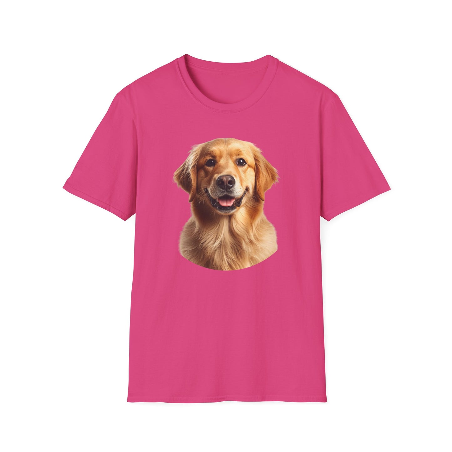 Golden Retriever Dog Portrait Shirt – Lab Dog Lover Gift, Cute Dog Mom Tee, Dog Dad Shirt, Pet Breed Apparel