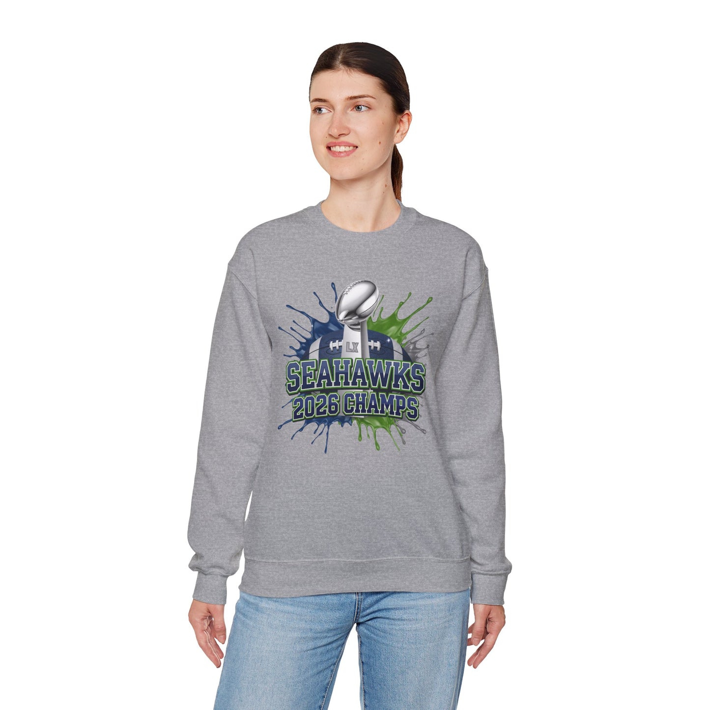 Seahawks 2026 Champions Sweatshirt, Seahawks Football  Fan, 2026 football Champs, Team Victory Sweatshirt