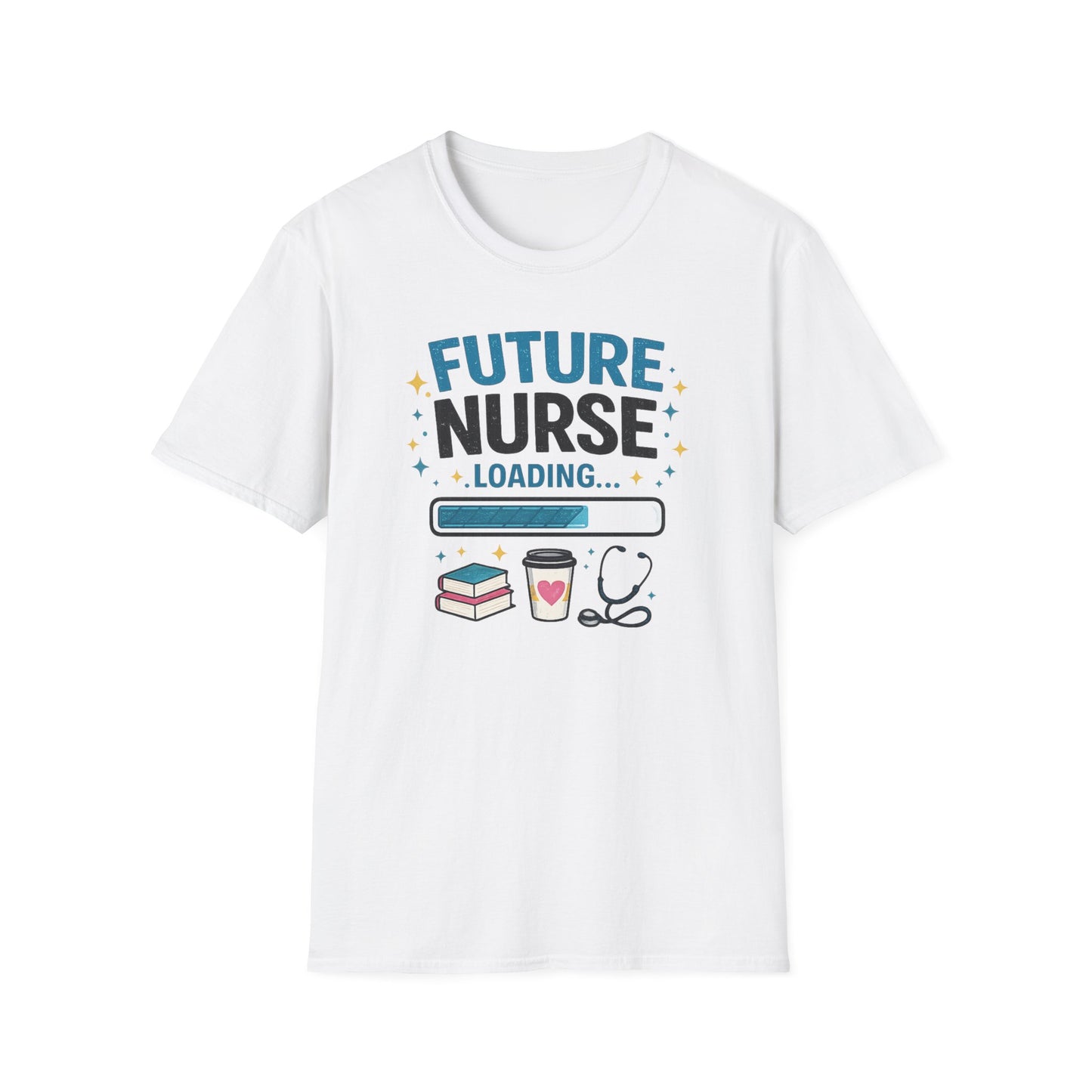 Future Nurse Loading Shirt – Funny Nursing Student T-Shirt, RN School Gift, Nursing School Graduation Tee, Nurse Student Gift Idea
