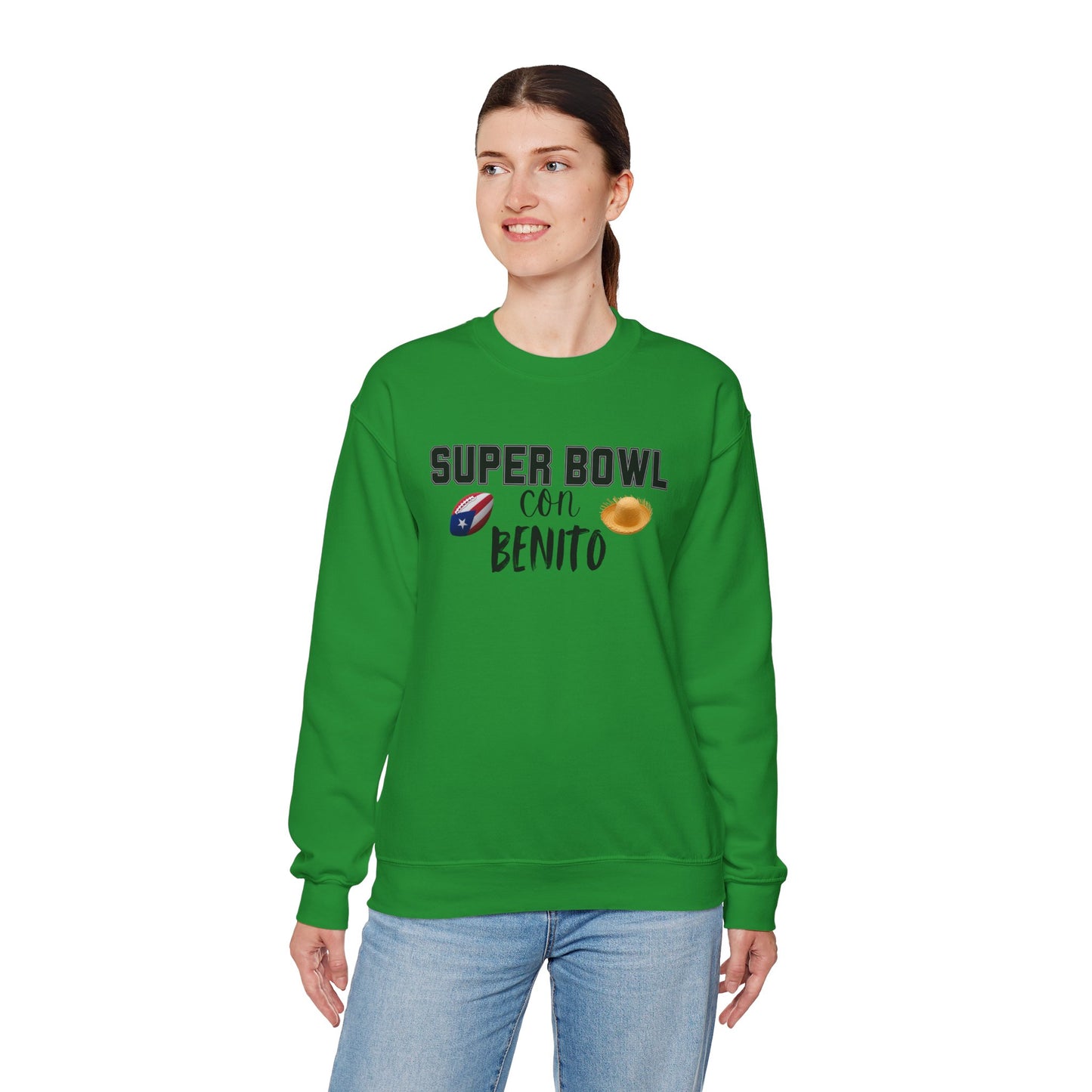 Benito Bowl Halftime 2026 Sweatshirt, Benito Bowl Shirt, Football Fan Gift, Puerto Rico Heritage Sweatshirt, Boriqua Pride Gift