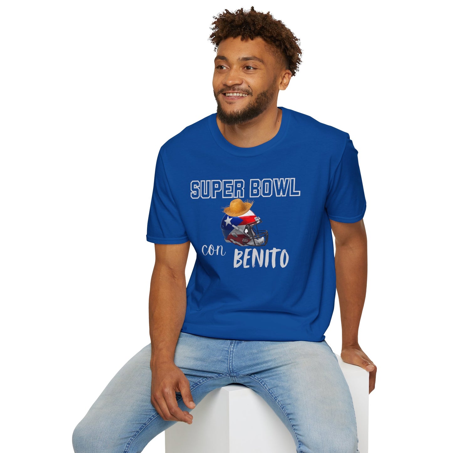Benito Bowl Halftime Helmet Shirt 2026 T-Shirt, Benito Bowl Shirt, Football Fan Gift, Benito Tee, Puerto Rico Heritage Boriqua Pride Gift