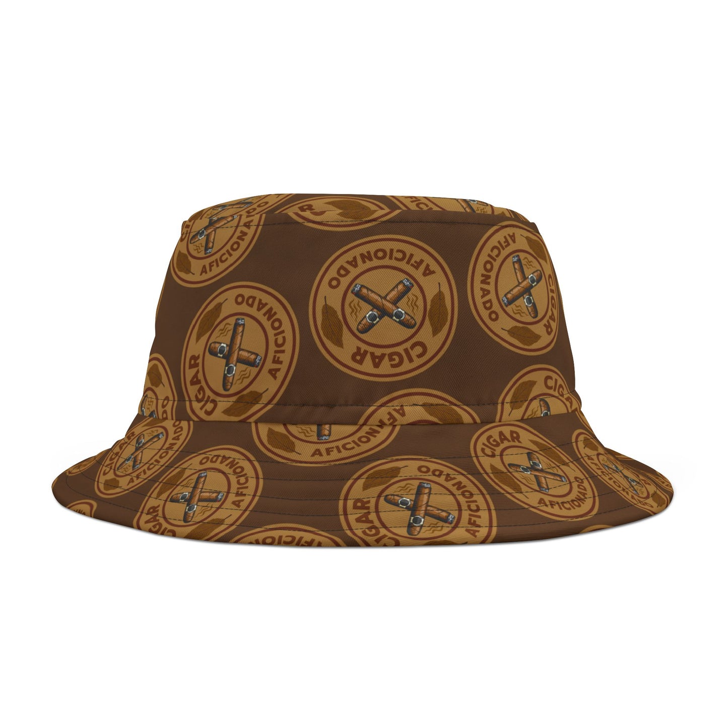 Cigar Aficionado Bucket Hat, BBQ Pool Party Hat, Cigar lover Gift, Cigar Aficionado, Dad Gift, Bucket Hat, Cigar Smoker