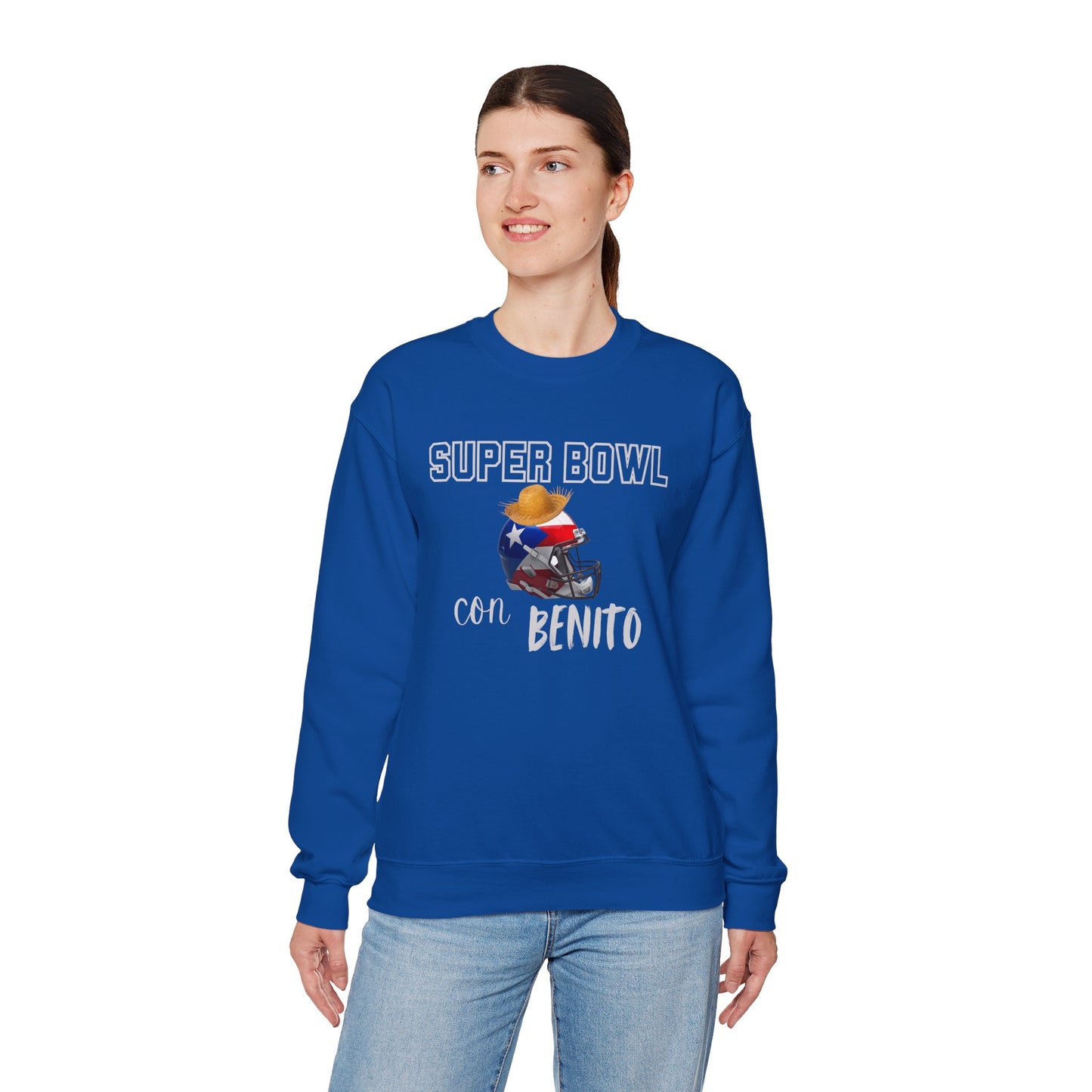 Benito Bowl Halftime 2026 Sweatshirt, Benito Bowl Shirt, Football Fan Gift, Puerto Rico Heritage Sweatshirt, Boriqua Pride Gift