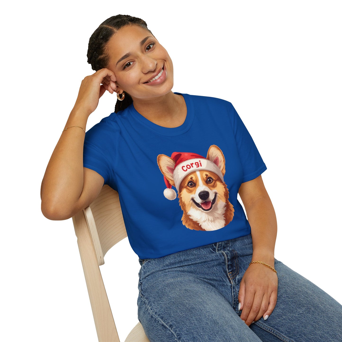 Corgi Dog Portrait Shirt – Corgi Dog Lover Gift, Cute Dog Mom Tee, Dog Dad Shirt, Pet Breed Apparel