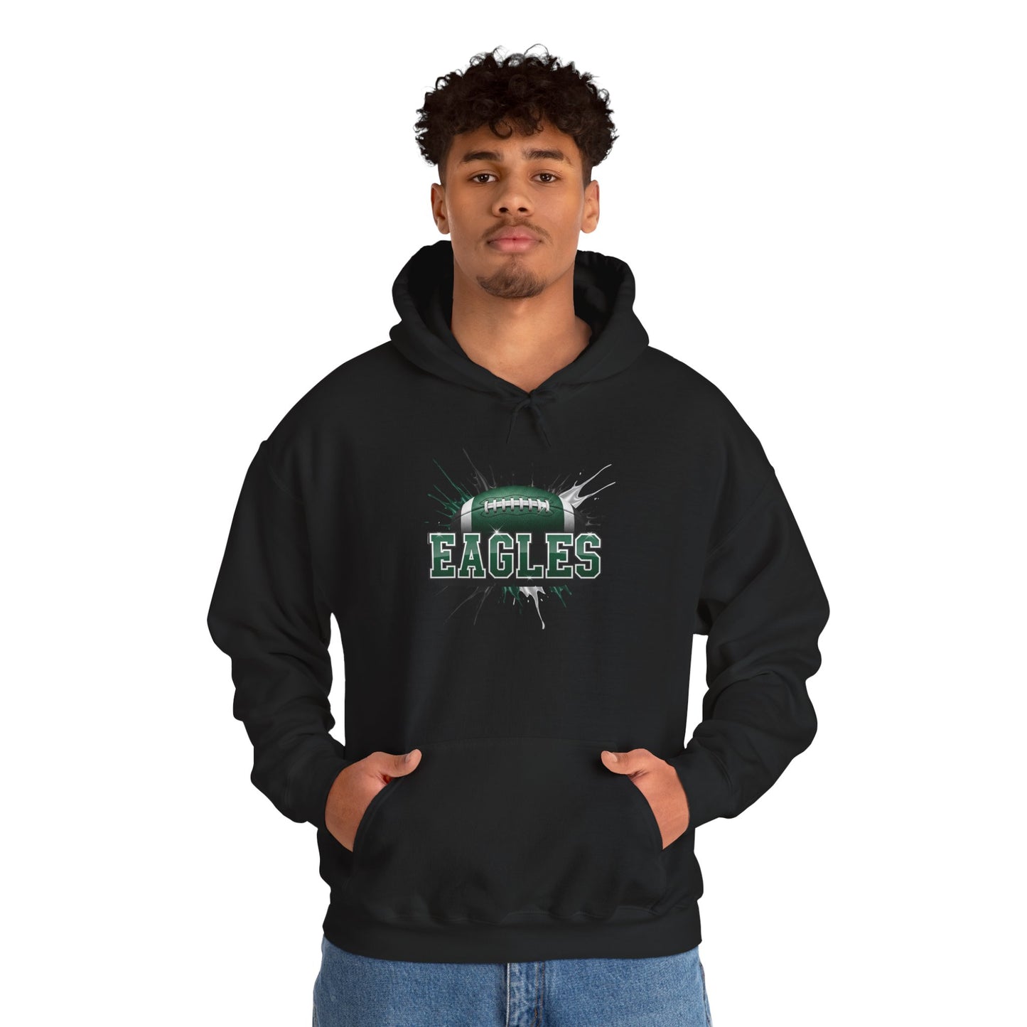 Philadelphia Football Hoodie, Philadelphia Team Hoodie, Football Gift for Philadelphia Fans, Game Day Sports Fan Apparel, Football Fan Gift