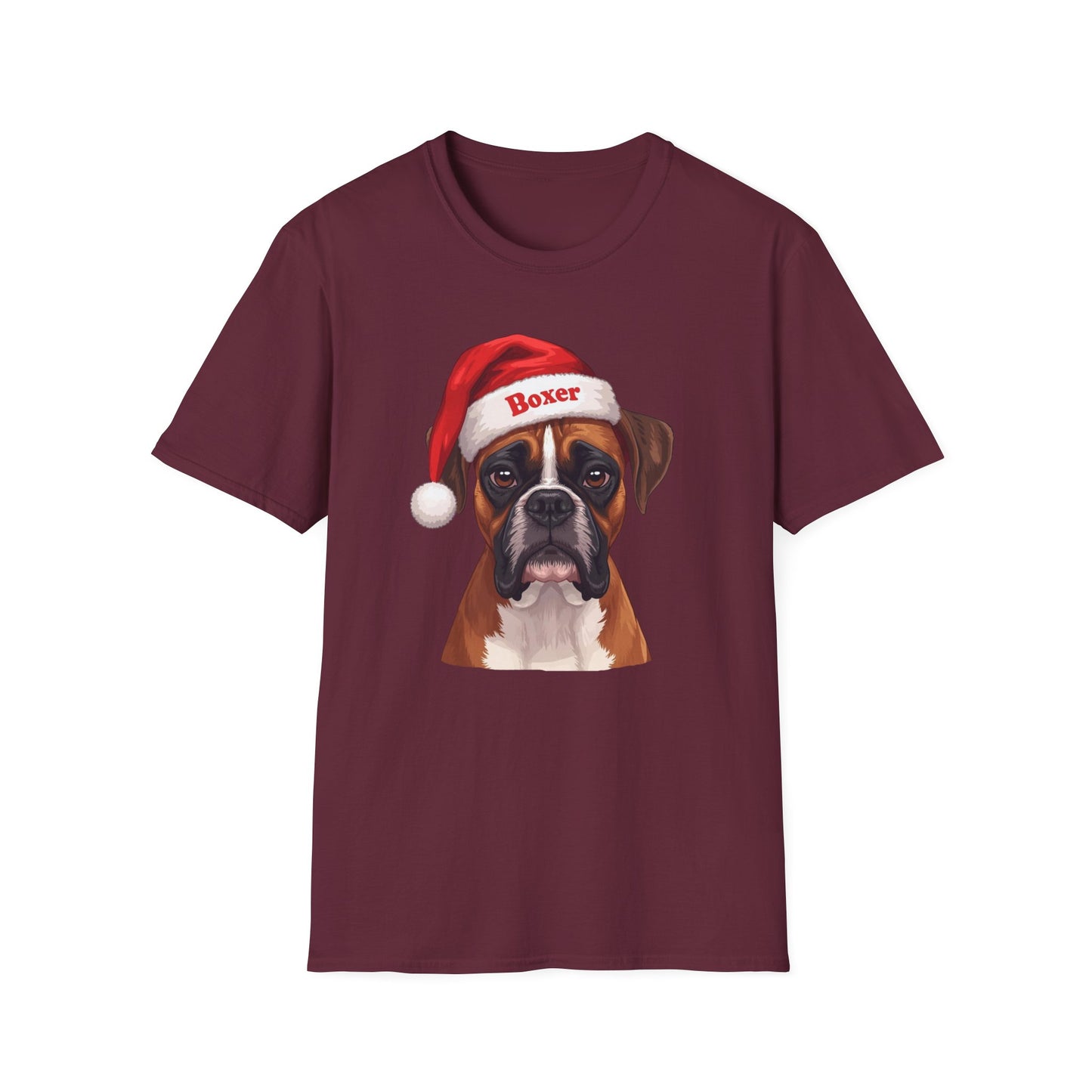 Boxer Dog Portrait Shirt – Boxer Dog Lover Gift, Cute Dog Mom Tee, Dog Dad Shirt, Pet Breed Apparel