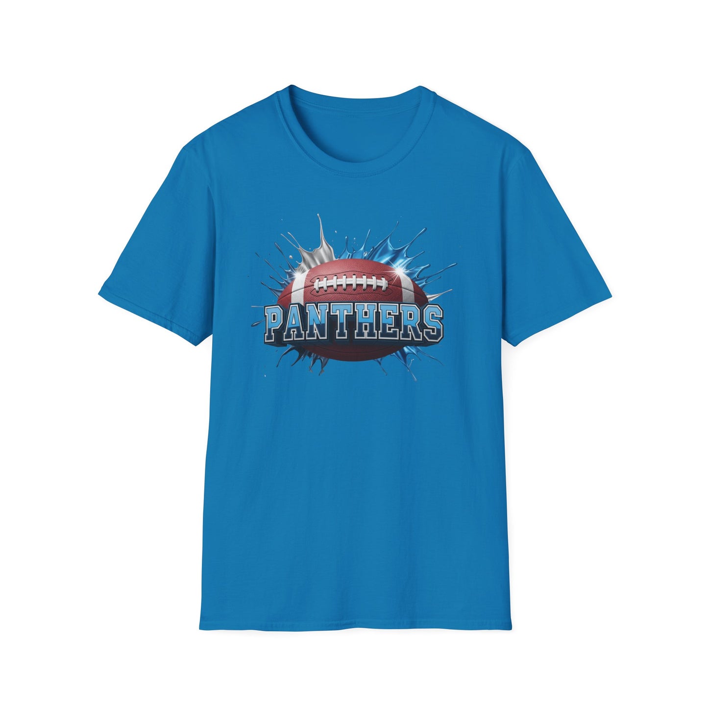 Carolina Football Unisex T-Shirt, Carolina Team Tee, Football Gift for Carolina Fans, Game Day Shirt, Sports Fan Football Apparel
